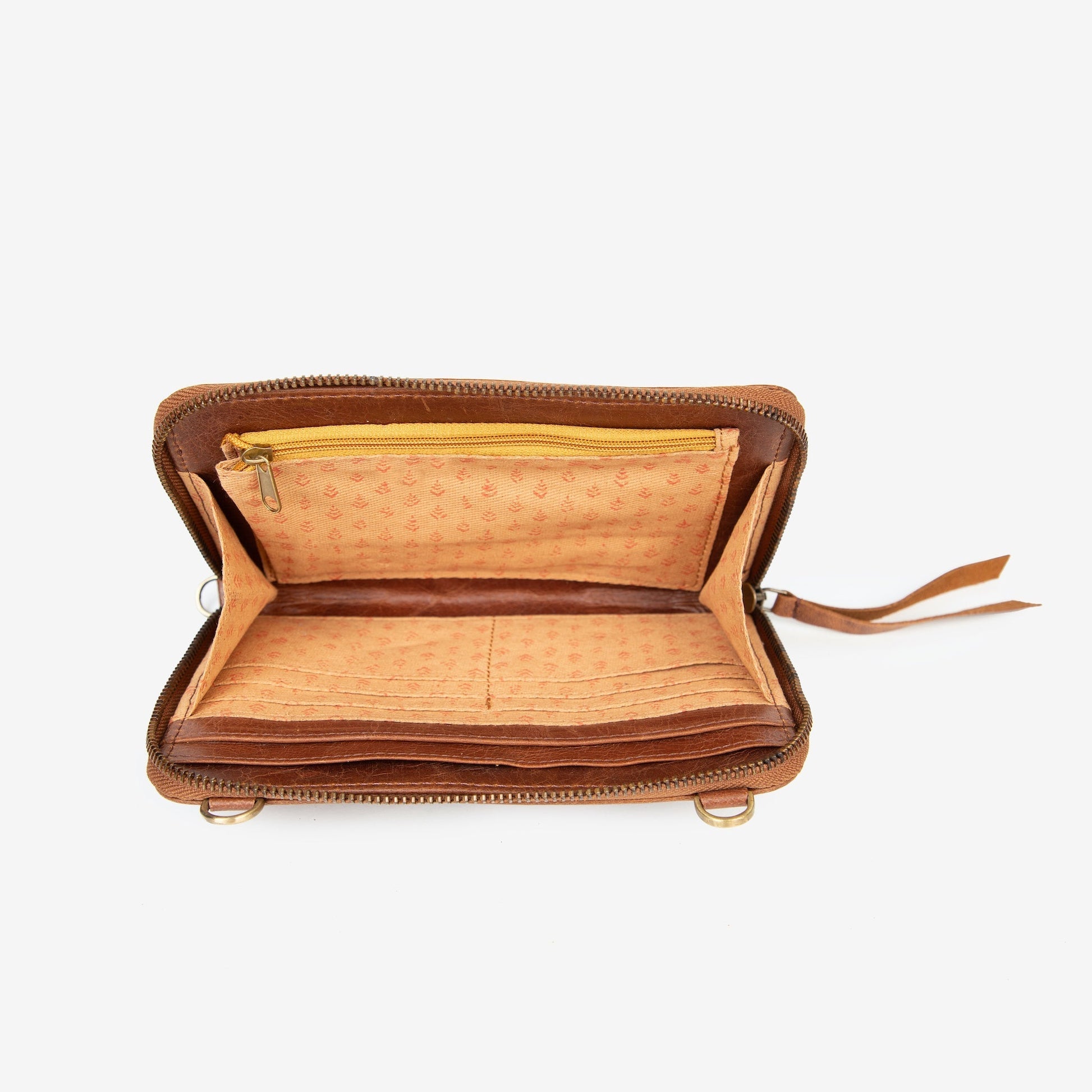 Crossbody Wallet - Vintage Brown - JOYN