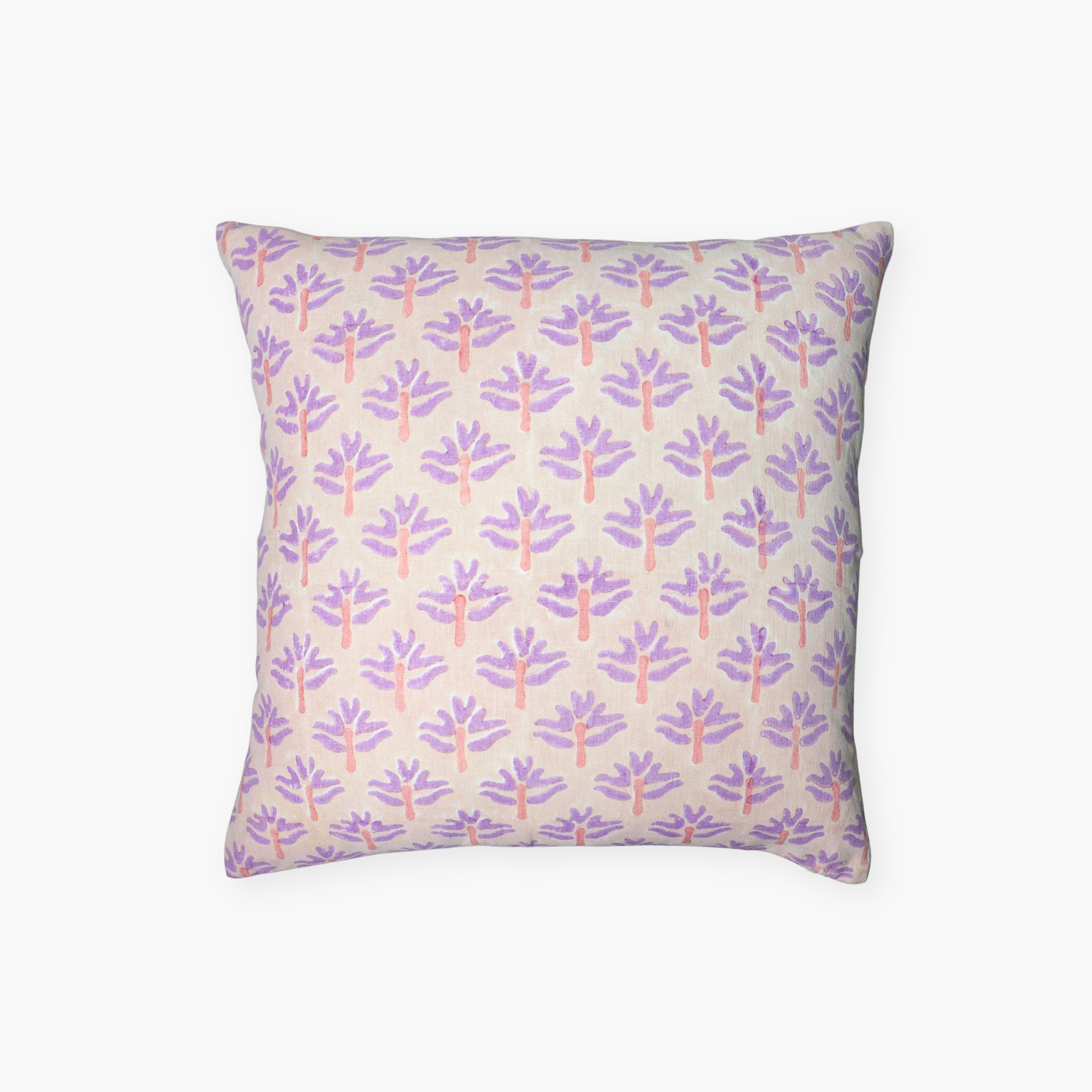 Zeenat Throw Pillow Cover - Lilac