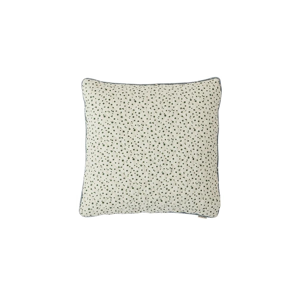 Quilted Aya Cushion Brown Offwhite By Oyoy 2