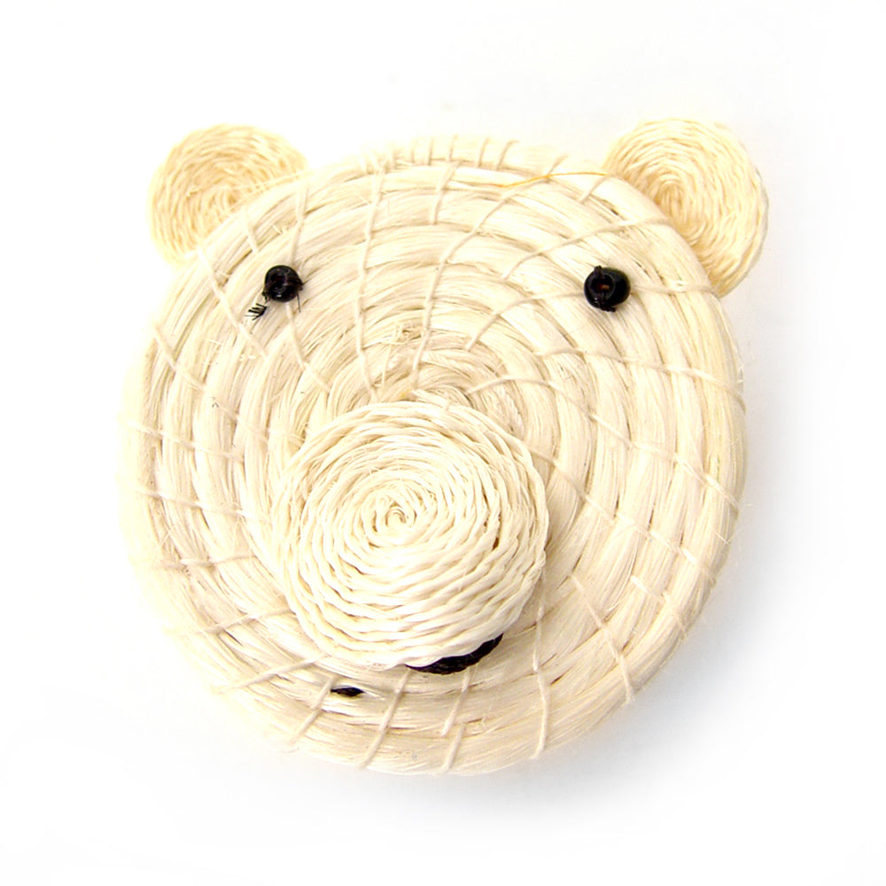 Mbare Polar Bear Lidded Basket - Thumbnail 3