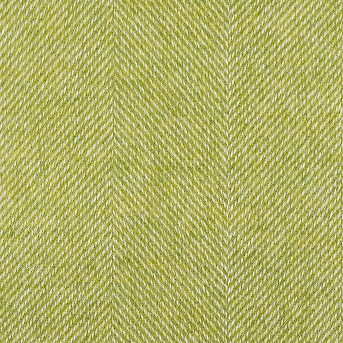 Southampton Home Wool Herringbone Throw (Lime)-Throws and Blankets-[bar code]-LimeShetland-Prince of Scots