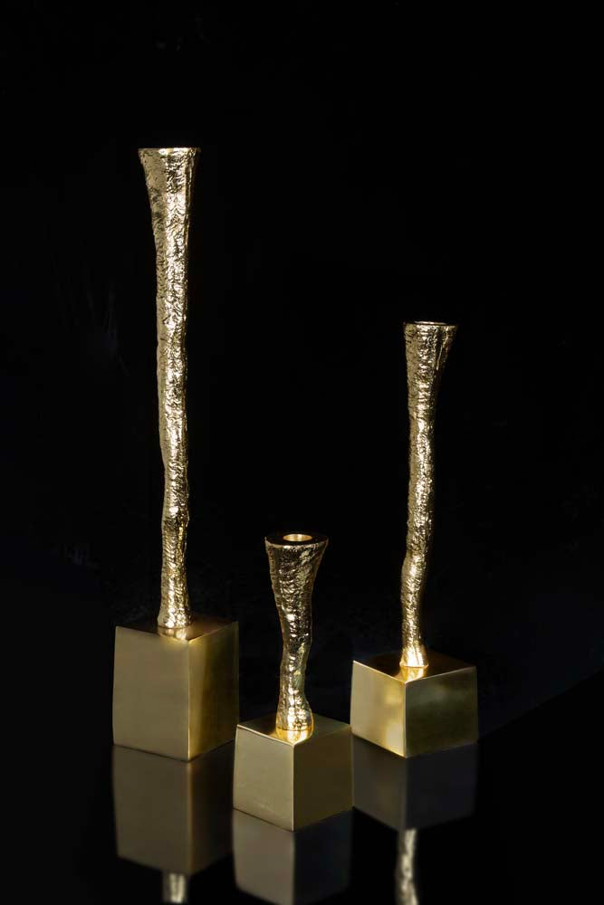 Nest Candle Holder Gold - Nima Oberoi Lunares 