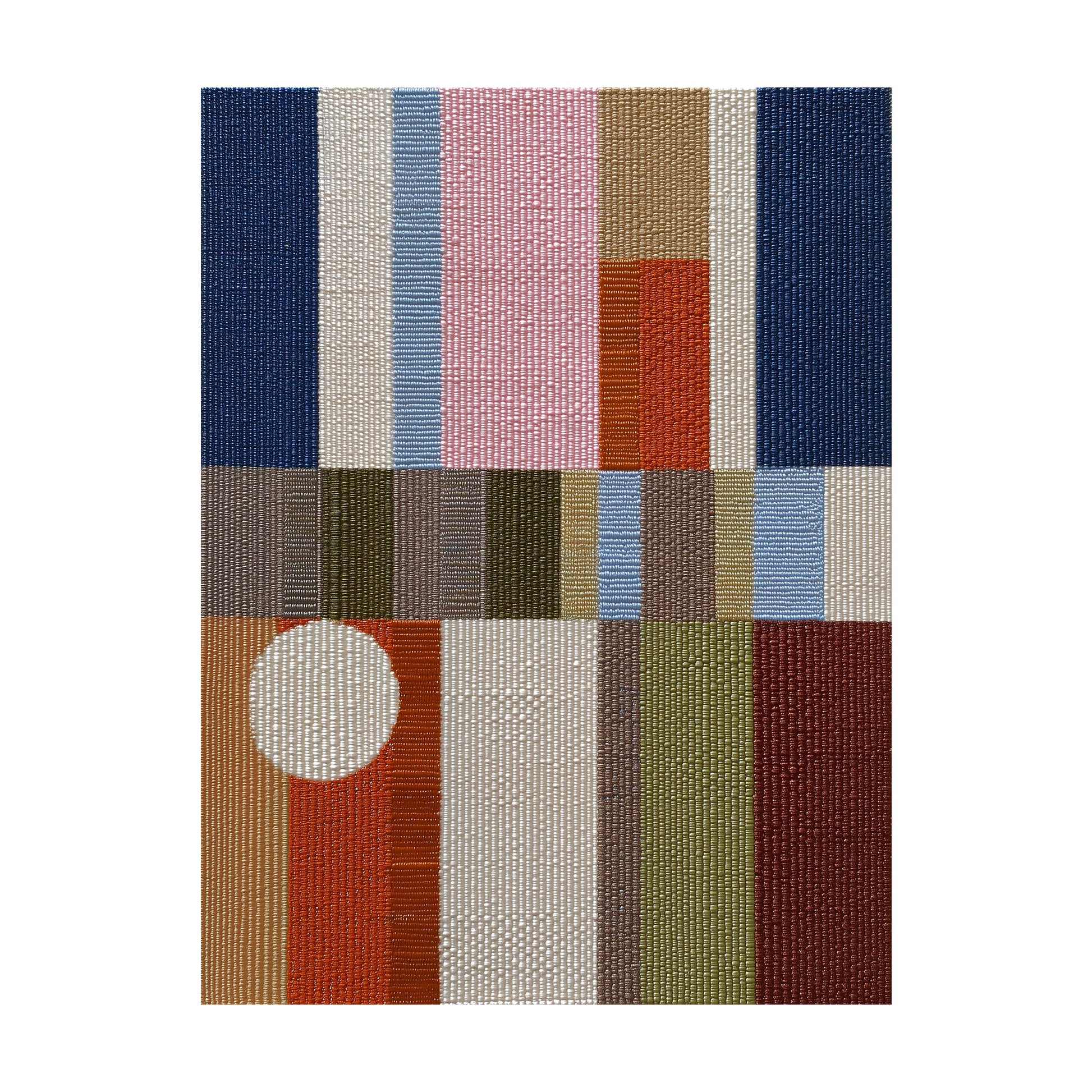 Woven Perspectives No. 07 — Geometric Abstract Art Print