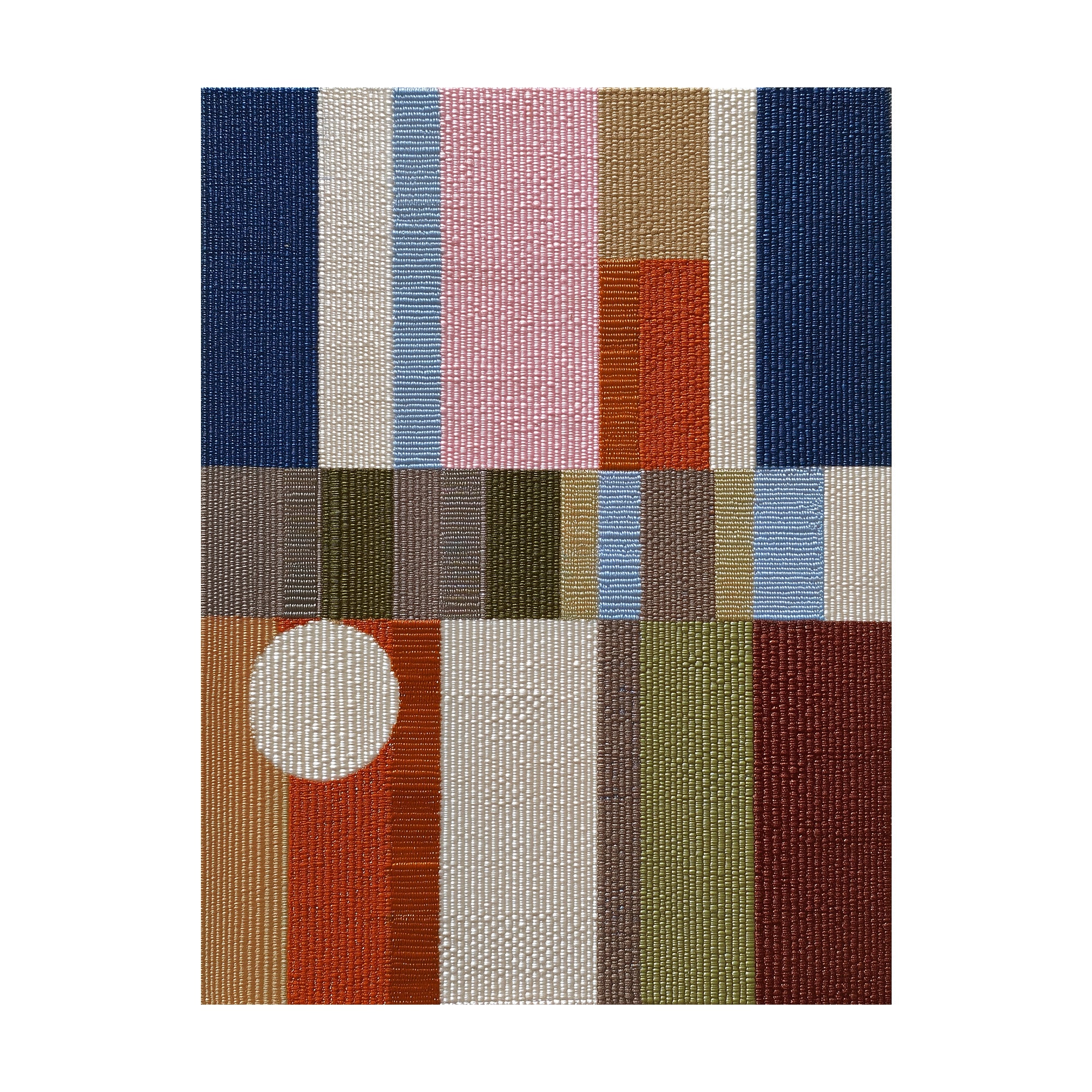 Woven Perspectives No. 07 — Geometric Abstract Art Print