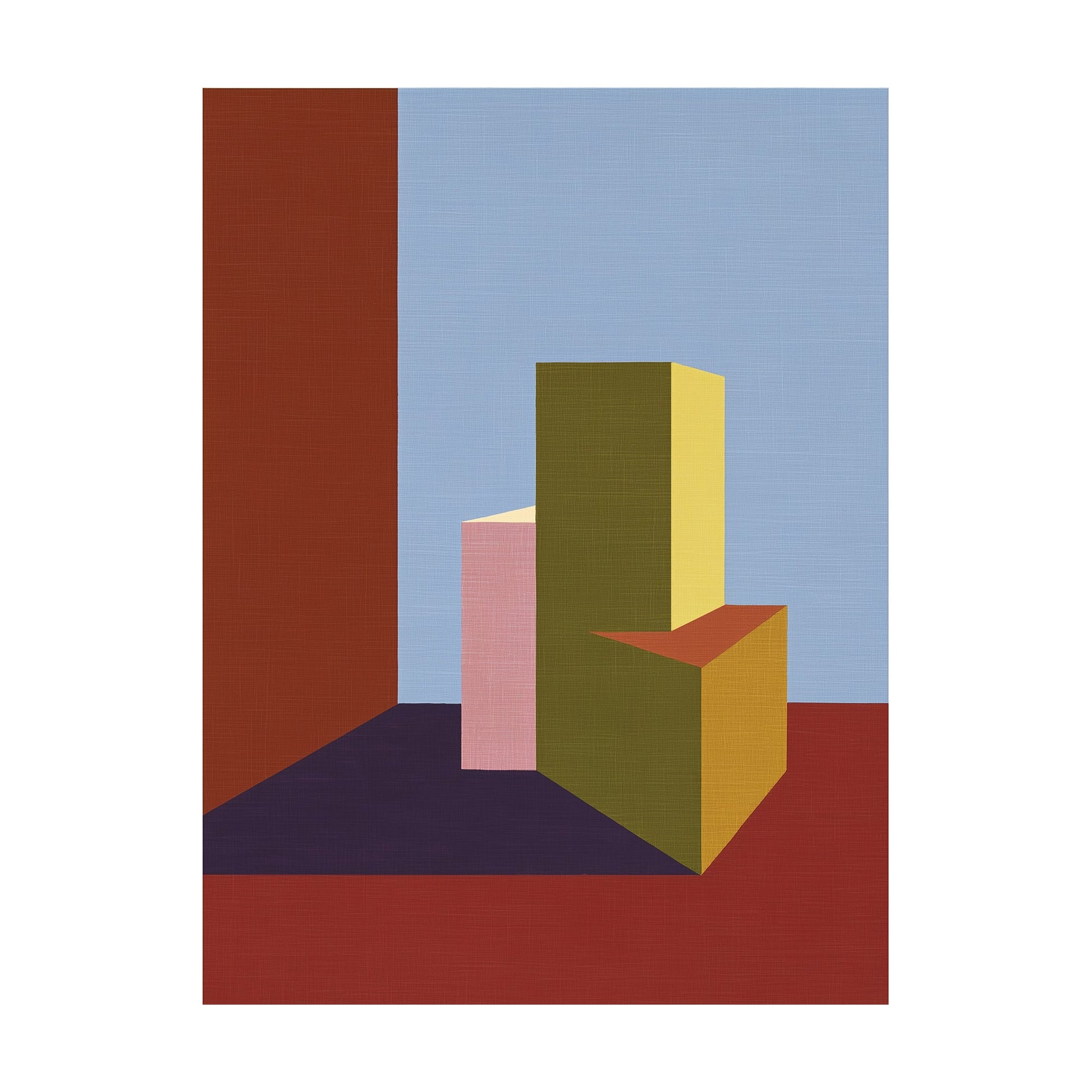 Form and Structure No. 06 — Geometric Abstract Art Print
