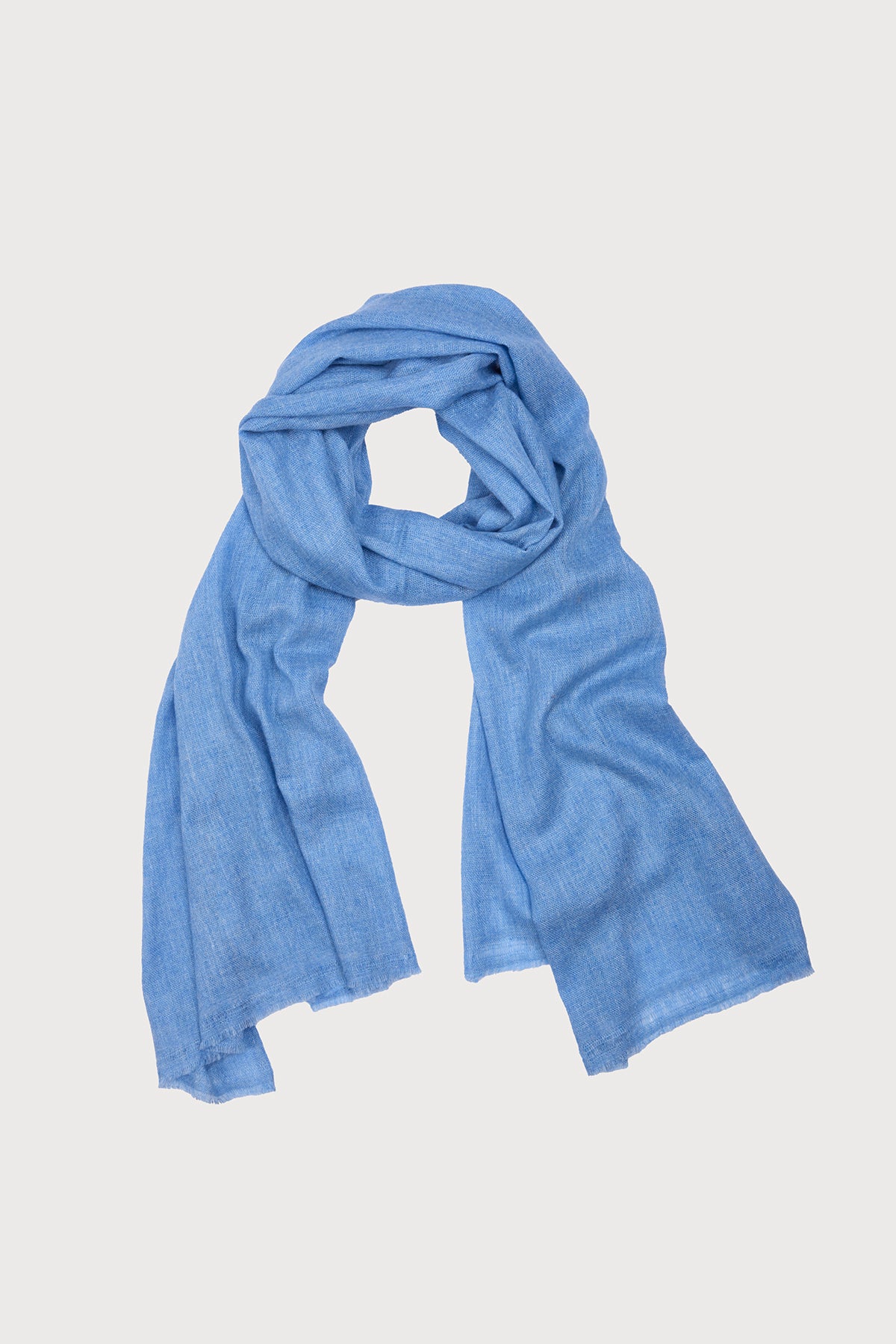 Delicate Wool Scarf light blue