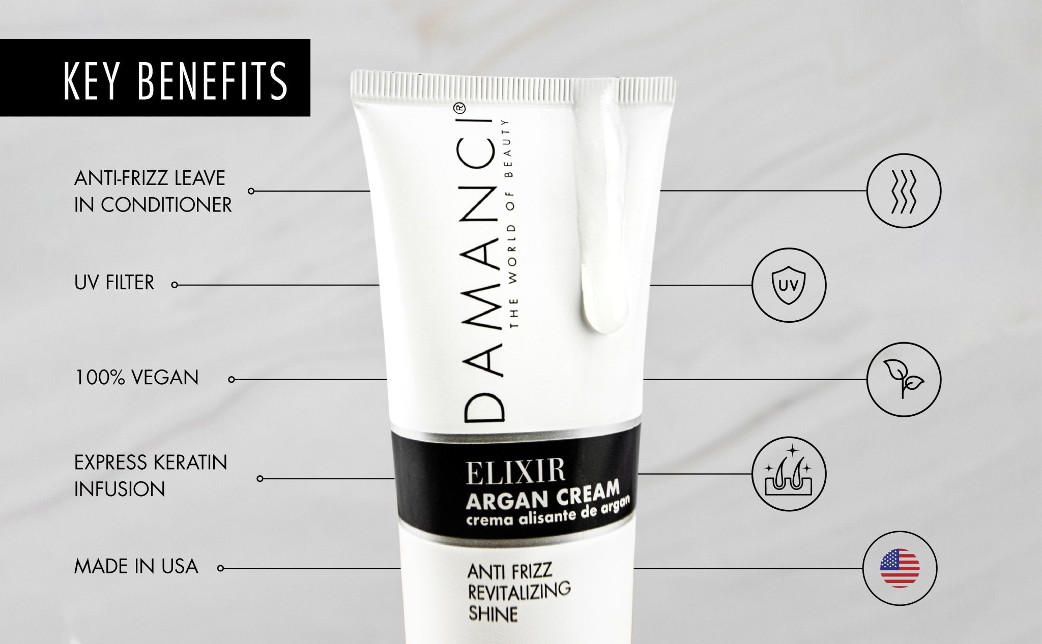 Elixir Argan Cream - DAMANCI® Better hair, better you!