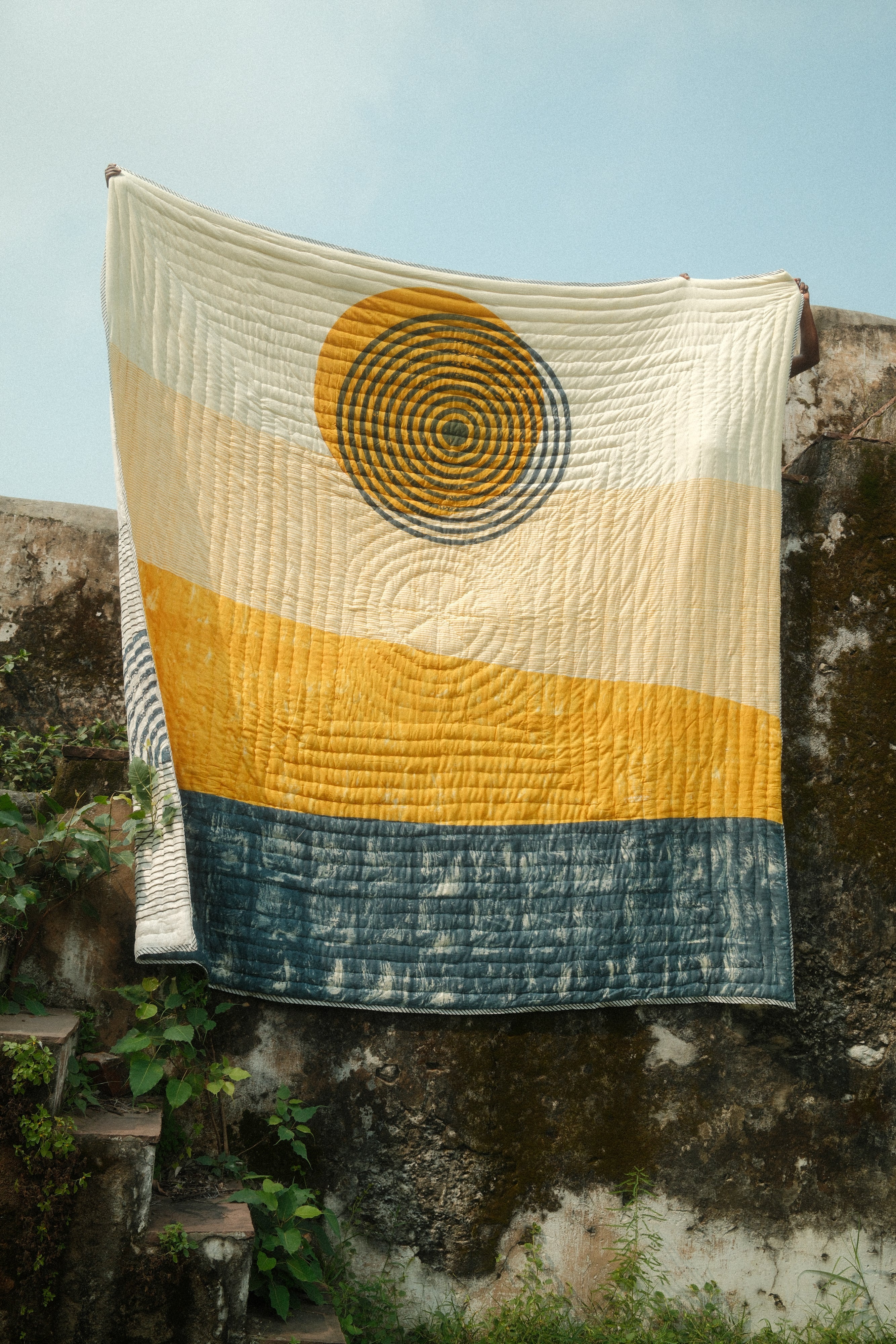 Spiral Sunset Quilt