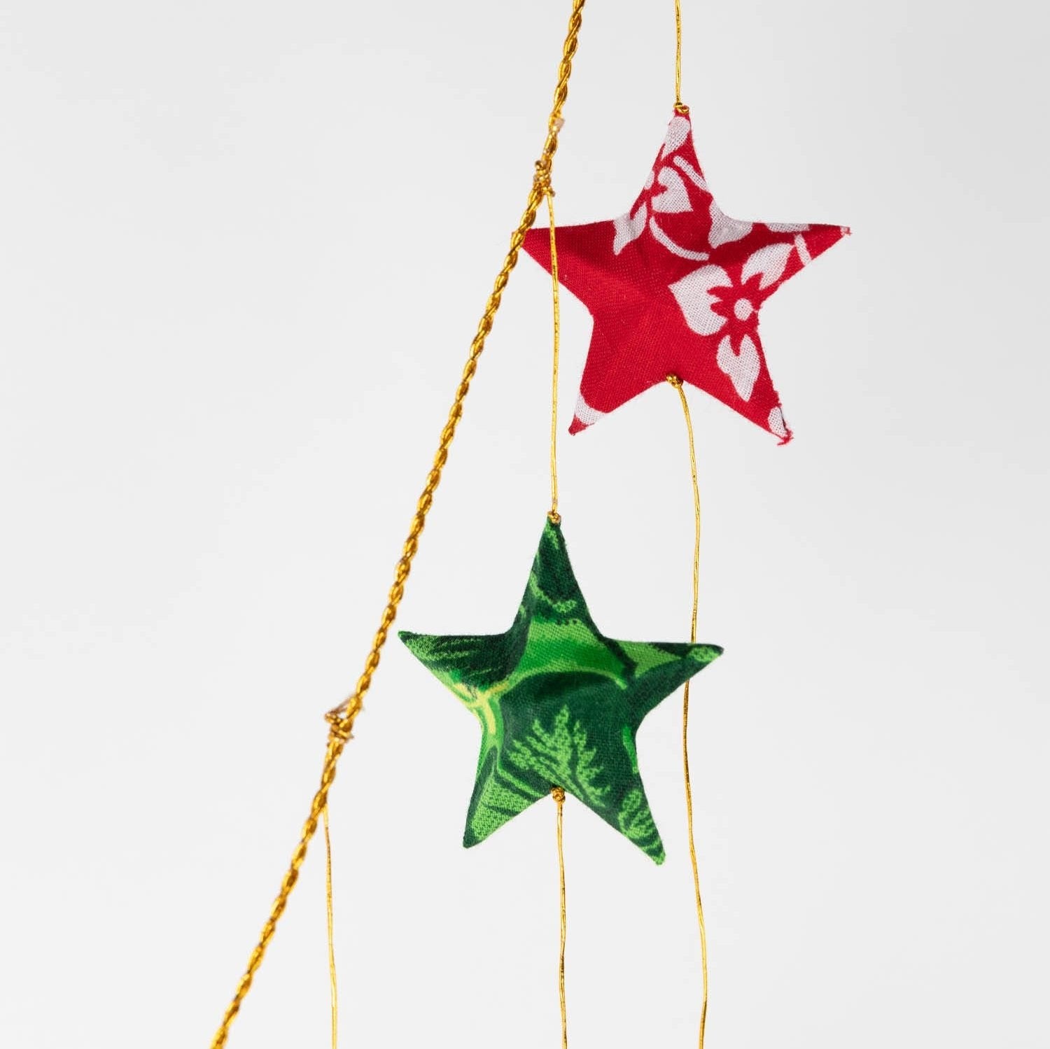Upcycled Sari Star Valance - Ten Thousand Villages