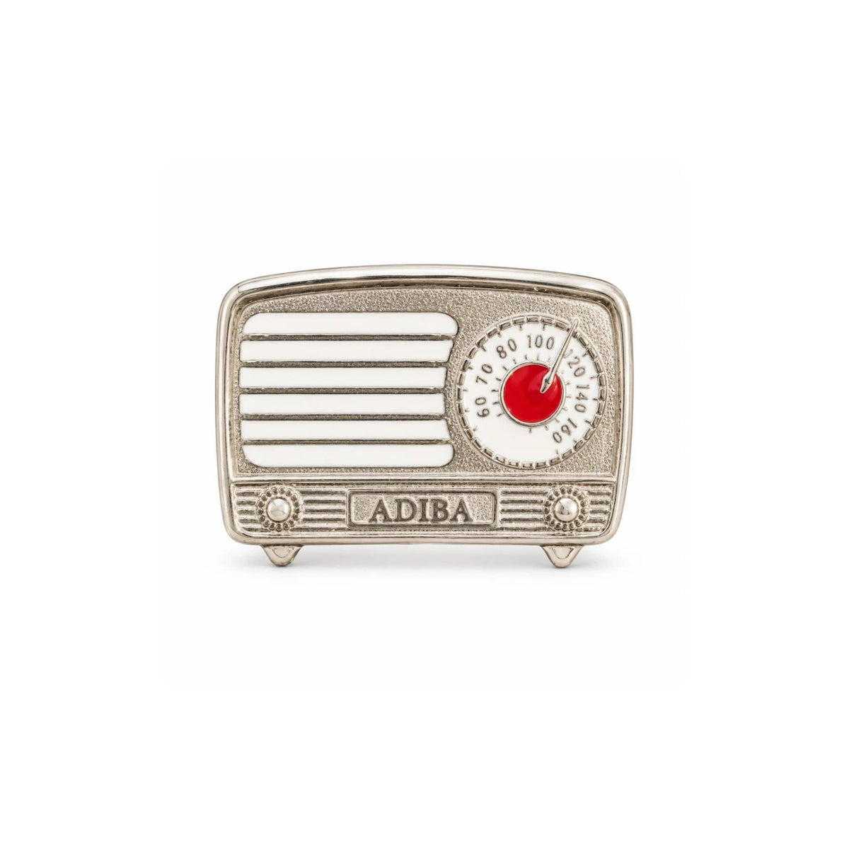 Silver Love, On Air Brooch