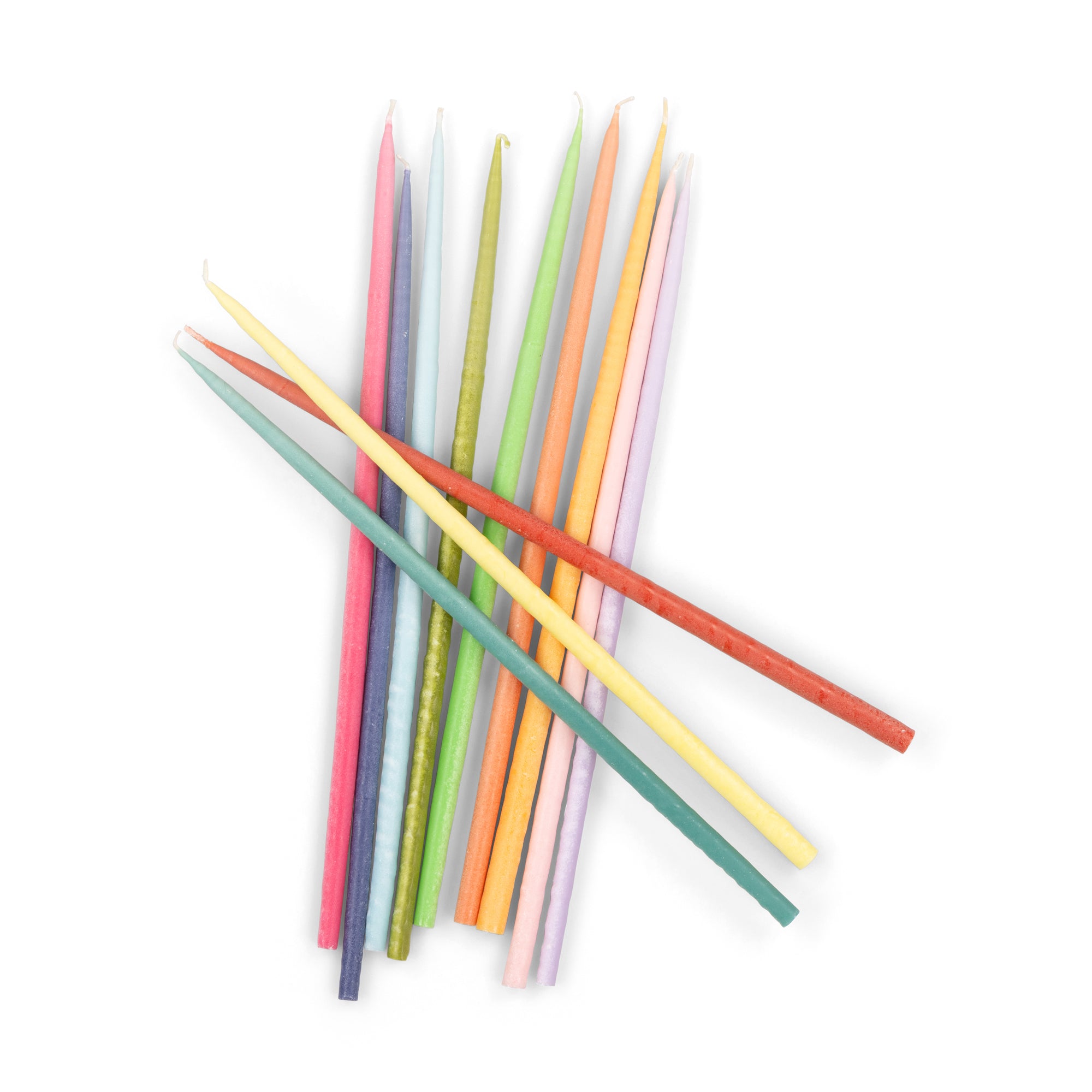 Thin Taper Candles - Rainbow
