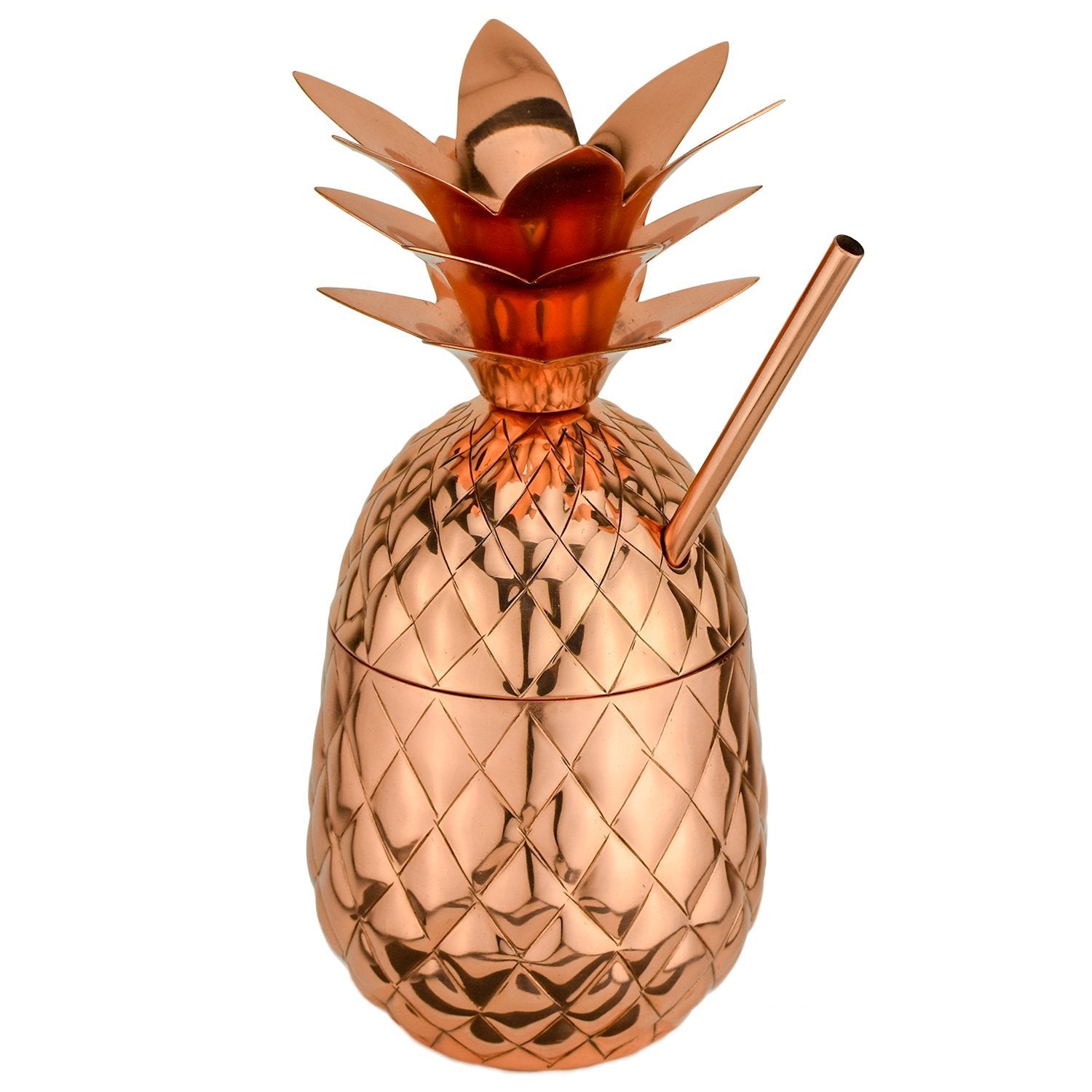 The Royal Hawaiian Pineapple Tumbler (Copper 18 Ounce)-Home Gifts-Prince of Scots-810032751777-PineCopper8-Prince of Scots