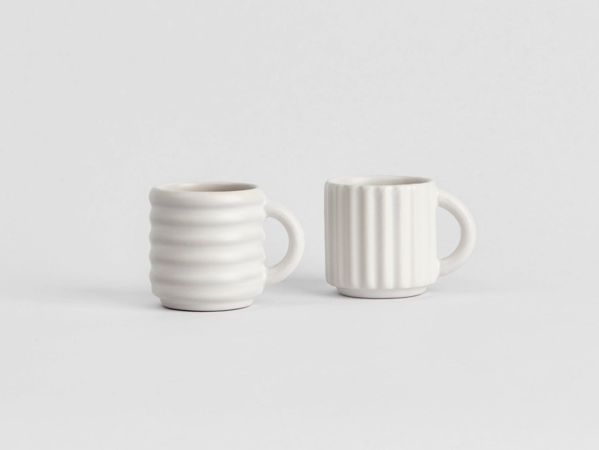 Ripple Espresso Cups Set of 2 - Form&Seek