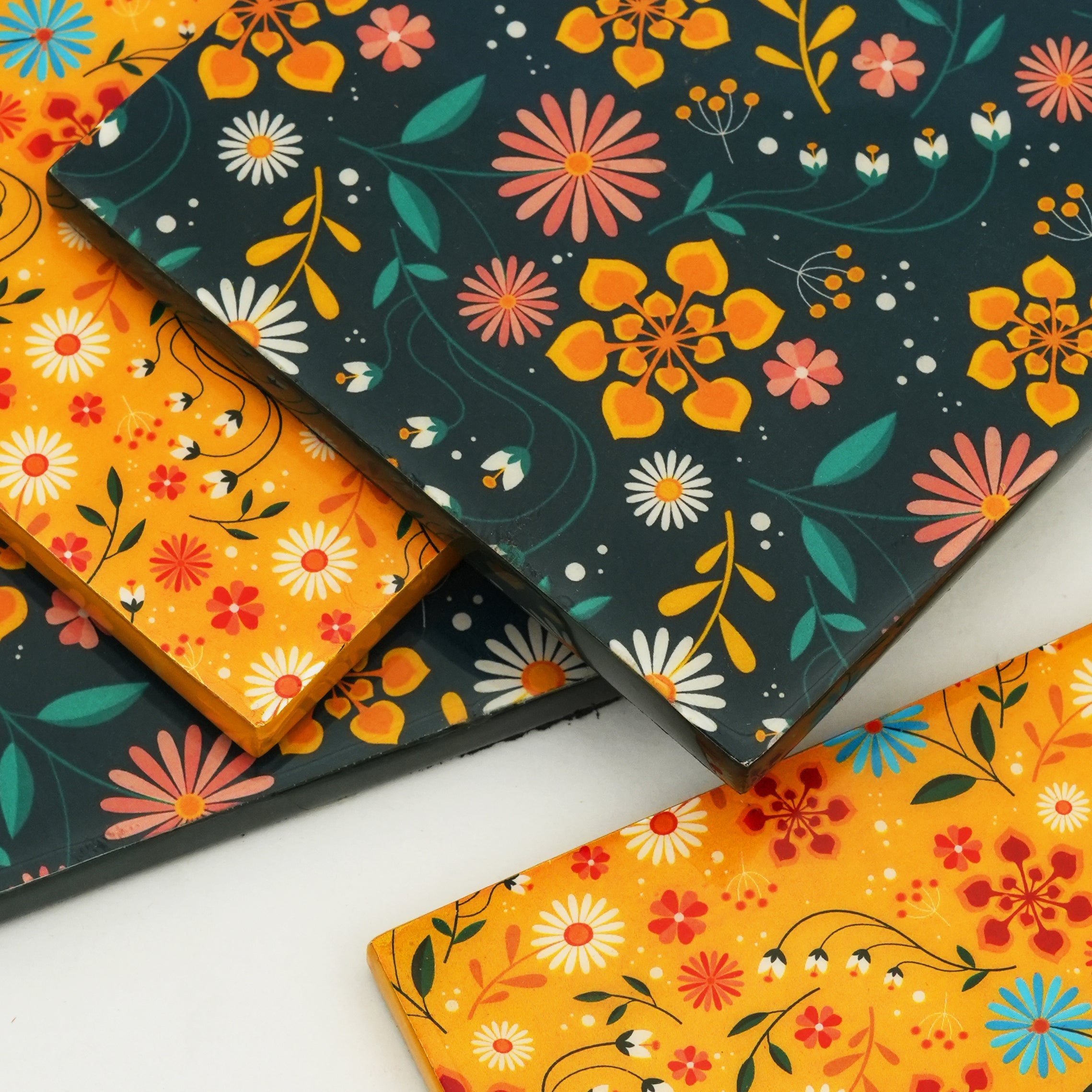 Sunburst Bloom Coasters - Thumbnail 5