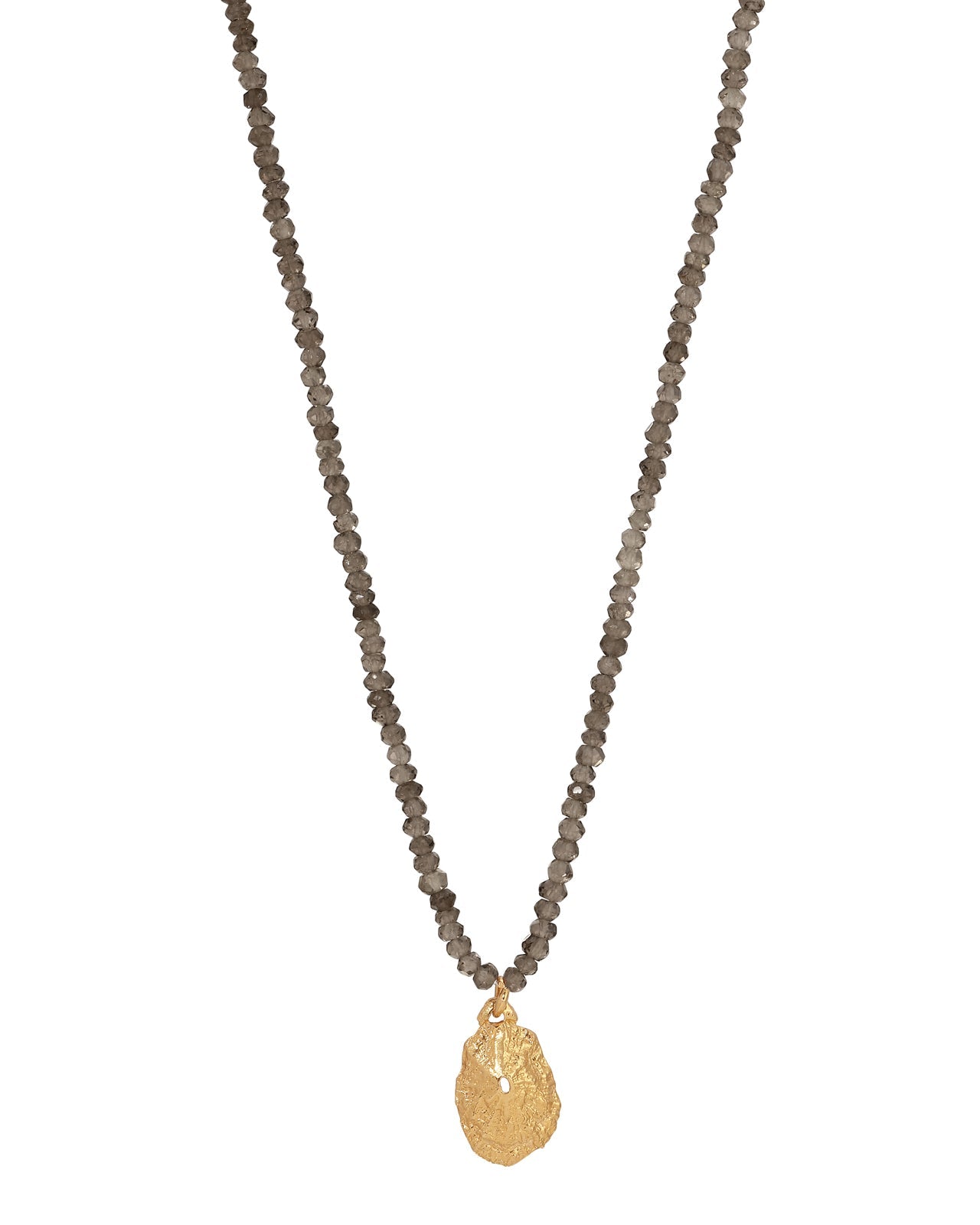 Sans Ligne Smokey Quartz Necklace
