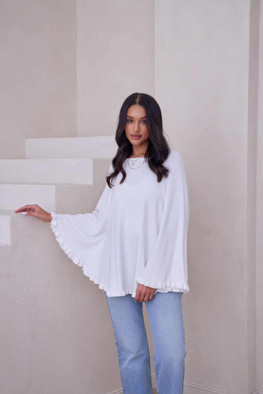 Talia Poncho White