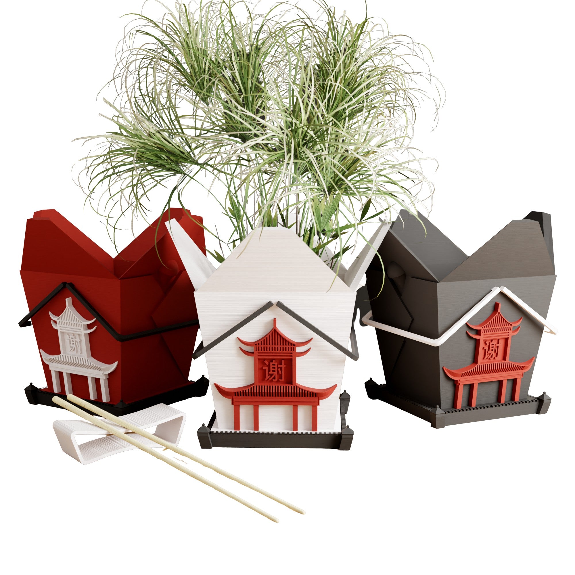 Chinese Takeout Planter