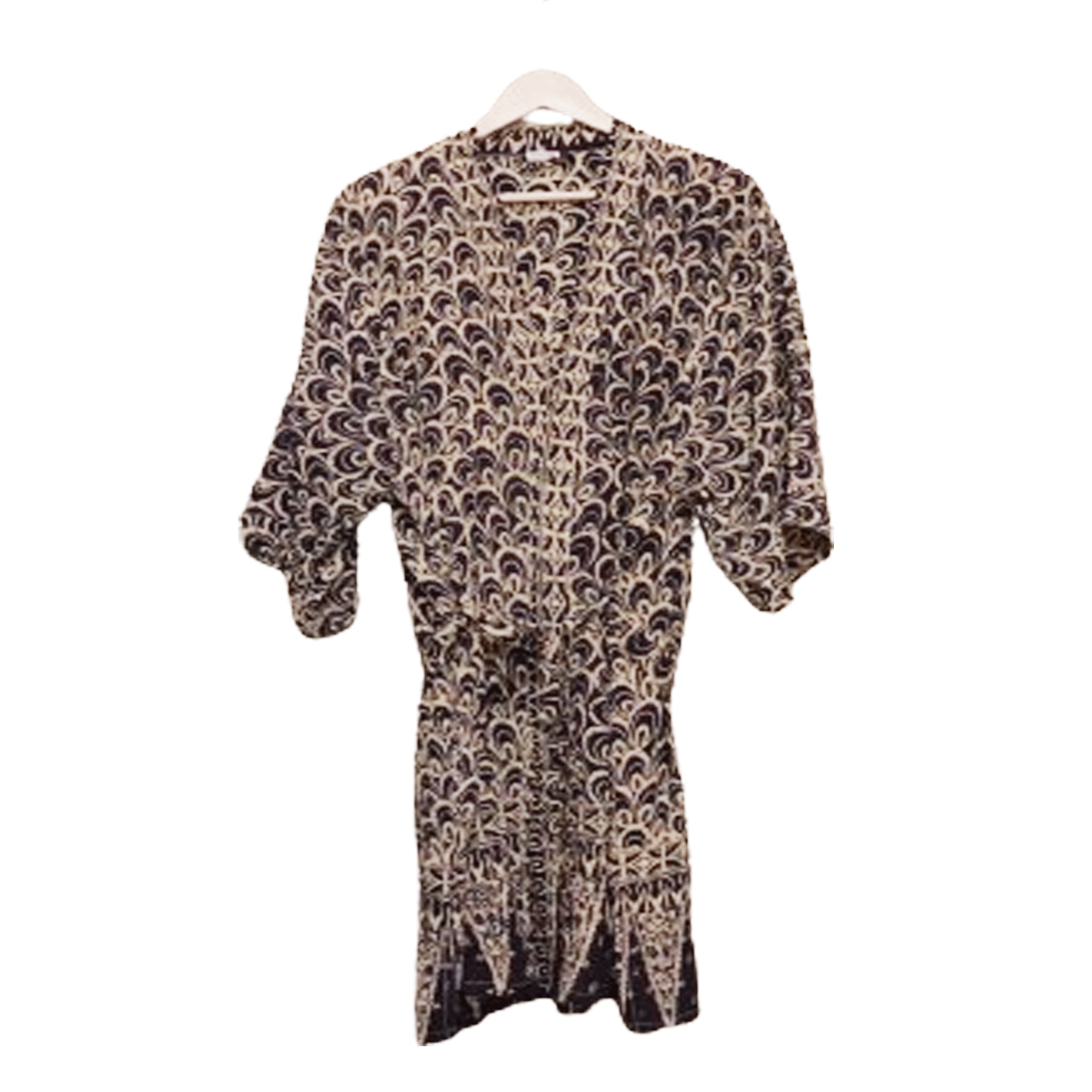 Handmade Batik Robe - Peacock