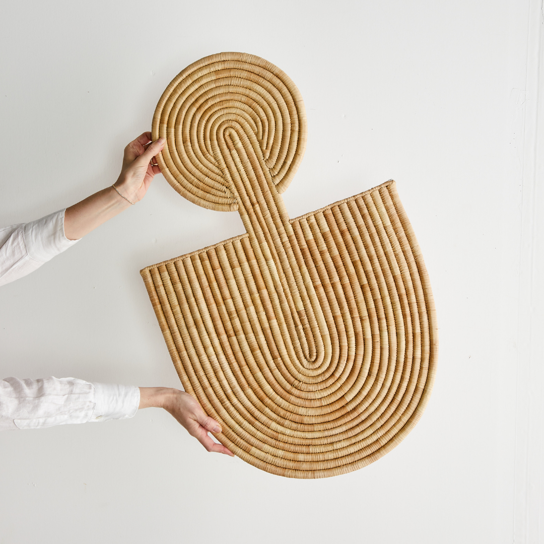 Maravi Woven Wall Art Featuring Tribal-Inspired Designs