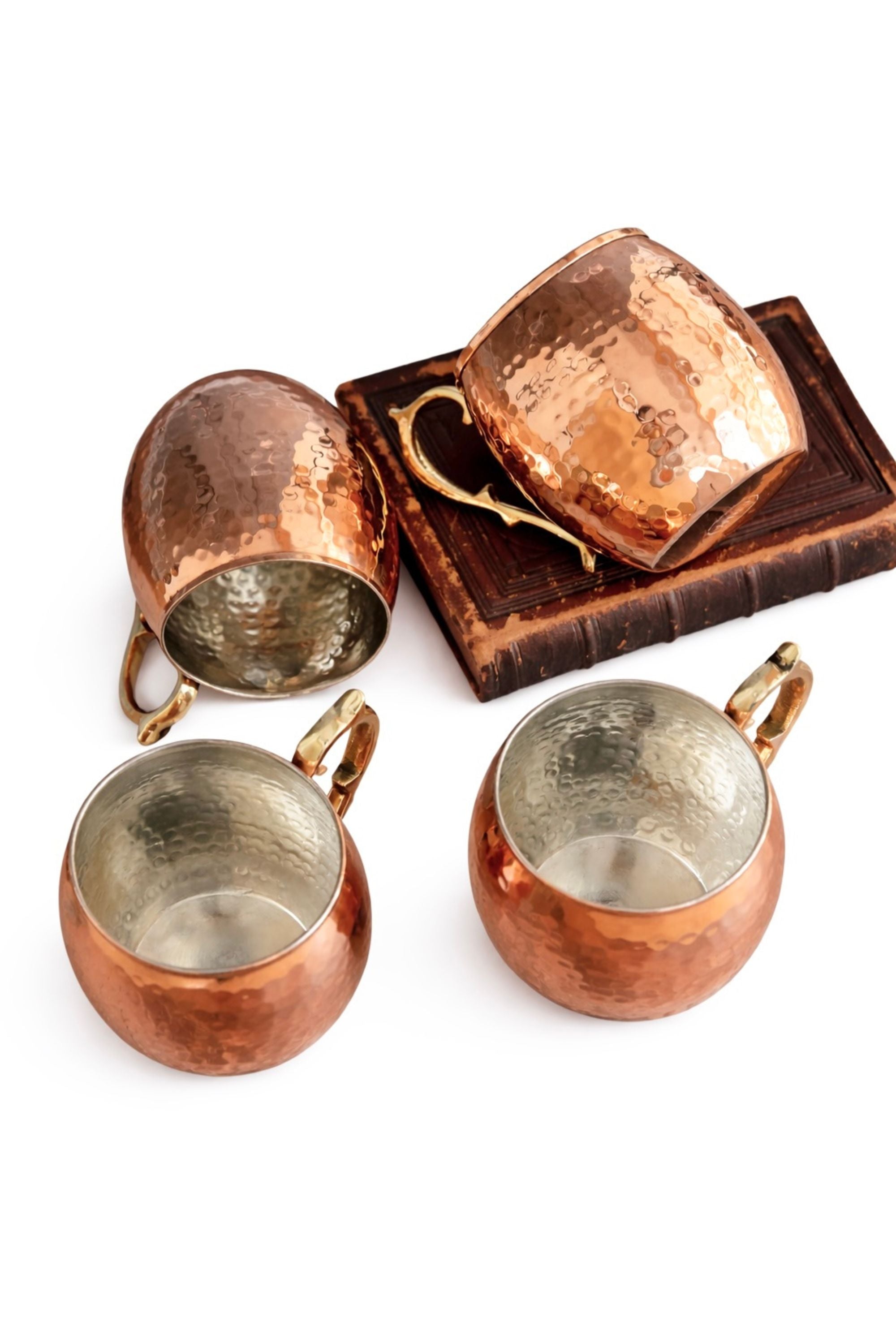 CMK Vintage Inspired Moscow Mule Mugs (Set of 2 or 4)