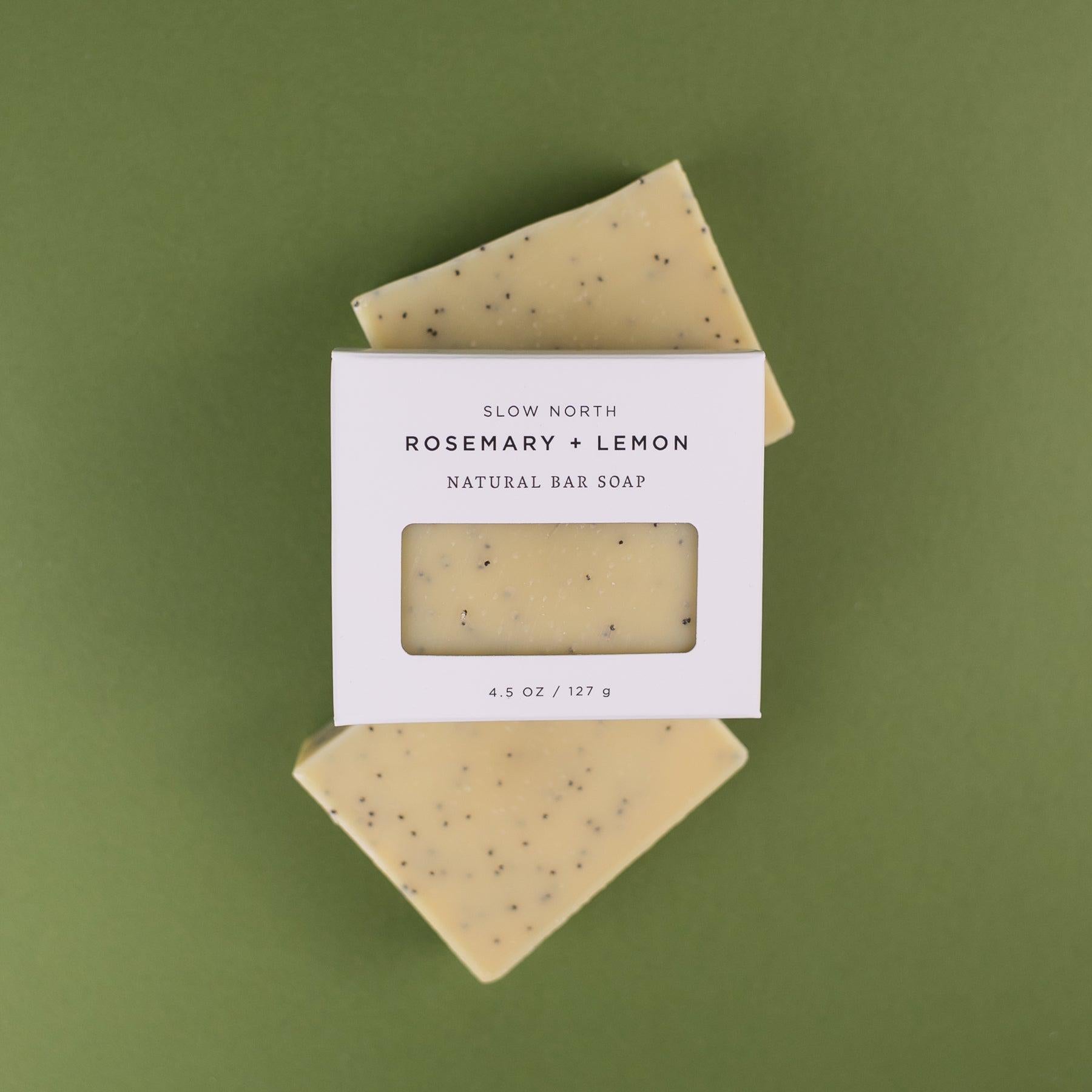 Rosemary + Lemon - Natural Bar Soap Made by Slow North