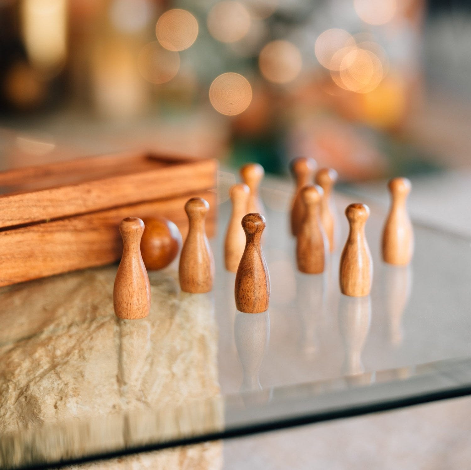 Handmade Tabletop Bowling - Ten Thousand Villages