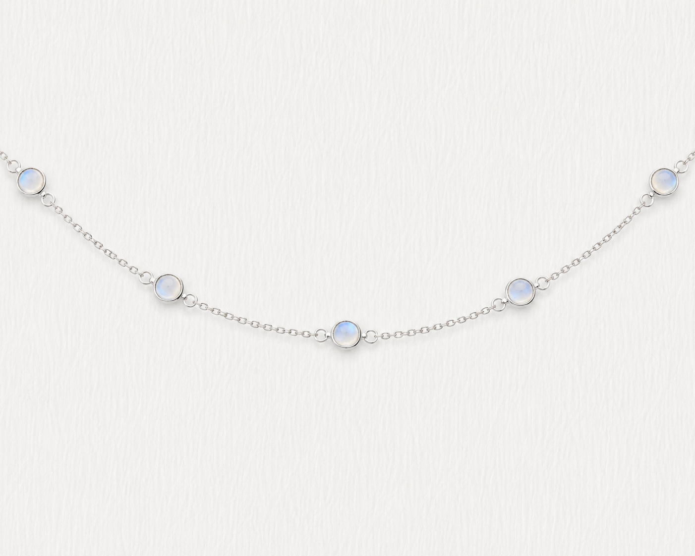 June Birthstone Bracelet — Moonstone