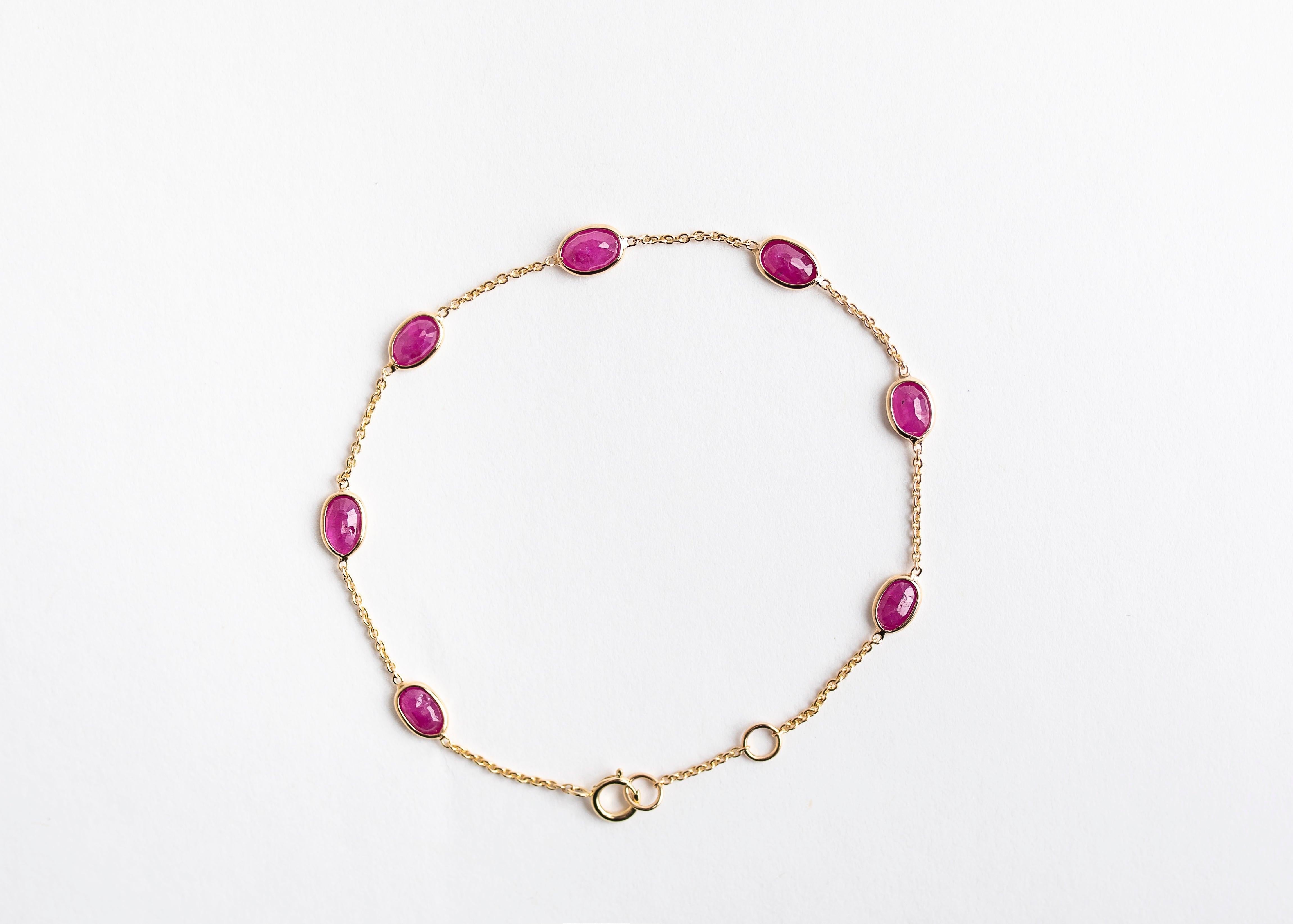 Ruby Radiance minimal everyday fine jewelry in solid gold and sterling 925 silver with natural gemstones.