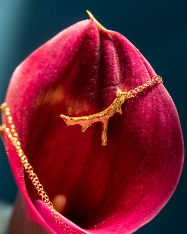 Fire Of Red Coral Necklace 5