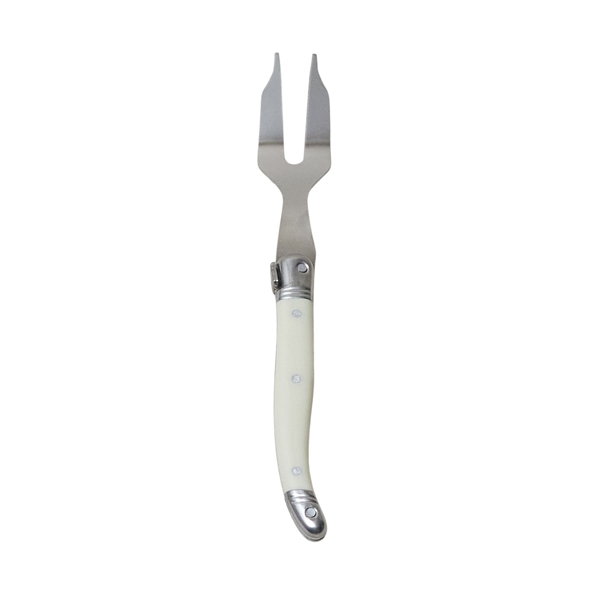 Set of 4 Laguiole Mini Cheese Fork Ivory