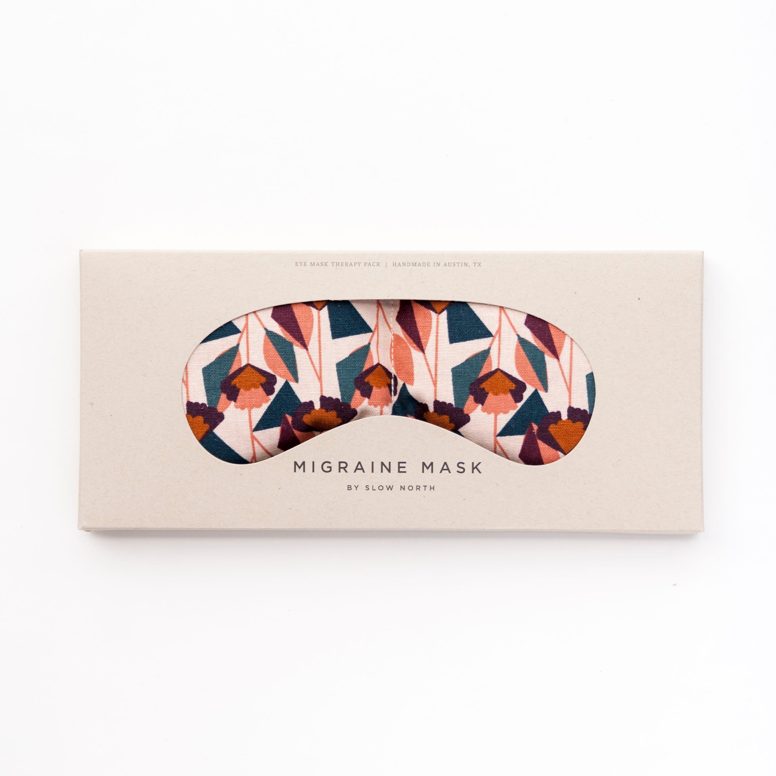 Eye Mask - Blush Florence pattern made by Slow North