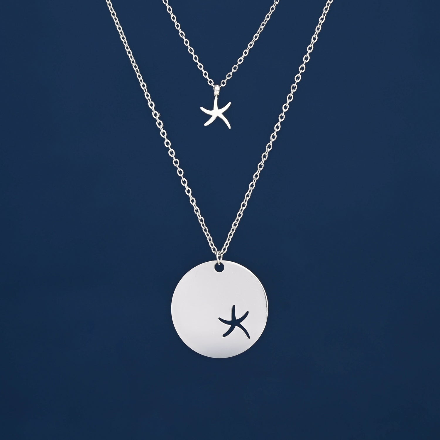 Beautiful starfish shaped necklace, symbolism for hope, freedom company, women's unique necklaces, best xmas gift ideas