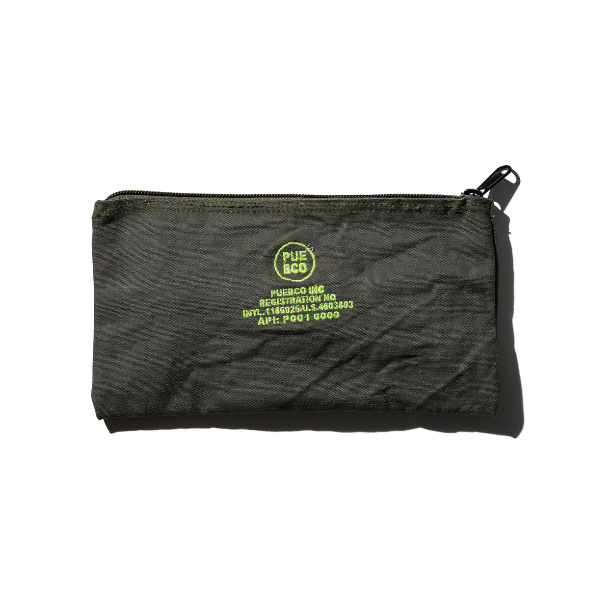 Vintage Tent Fabric Pouch 3