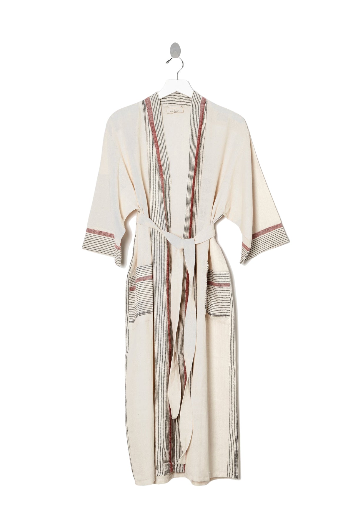 Ivory Cherry Tribeca Long Bathrobe