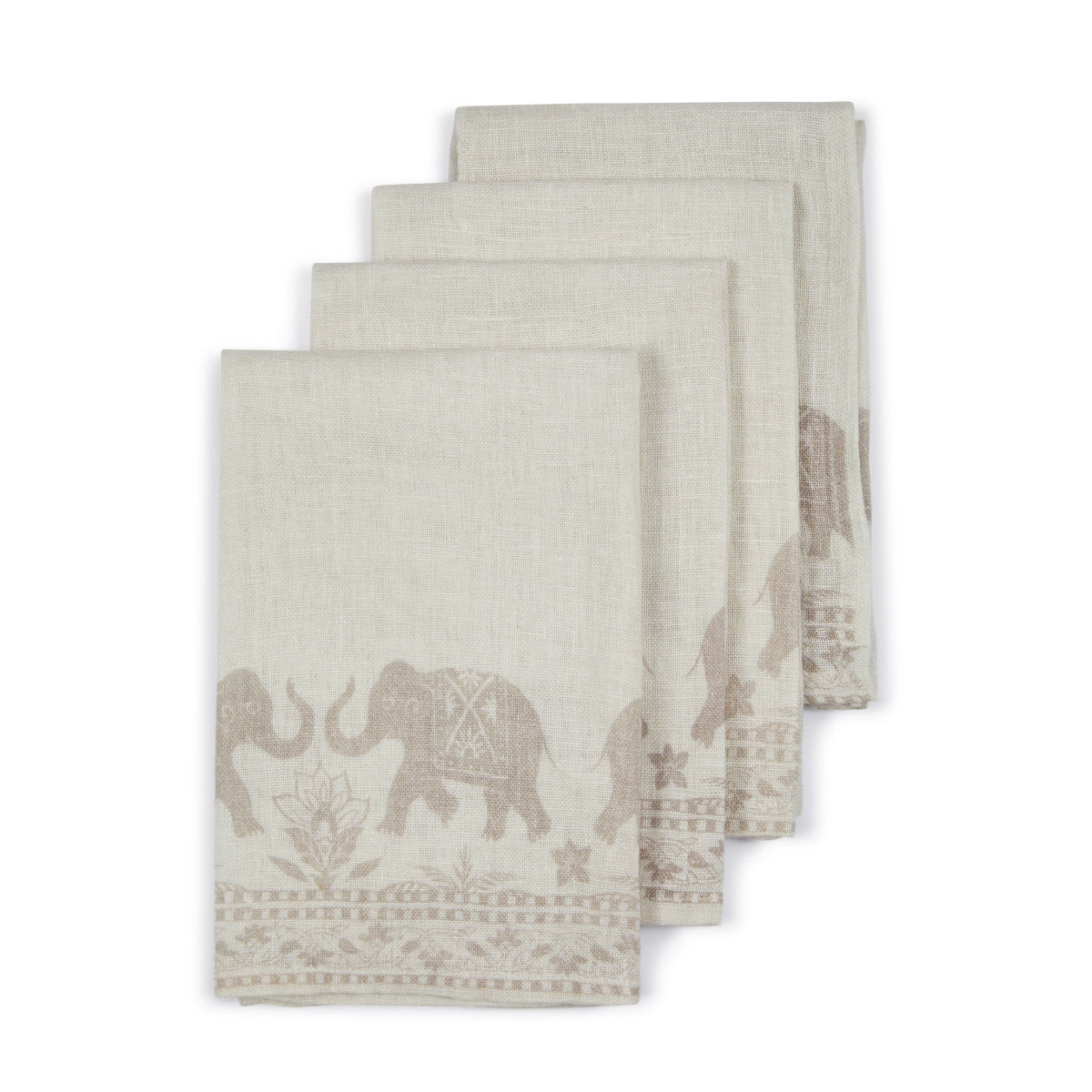 Garden Elephant Napkins (set of 4)