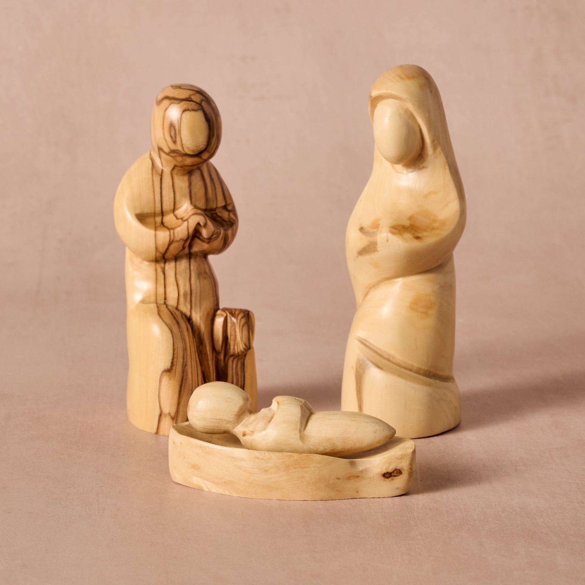 Carved Olive Wood Nativity - Ten Thousand Villages