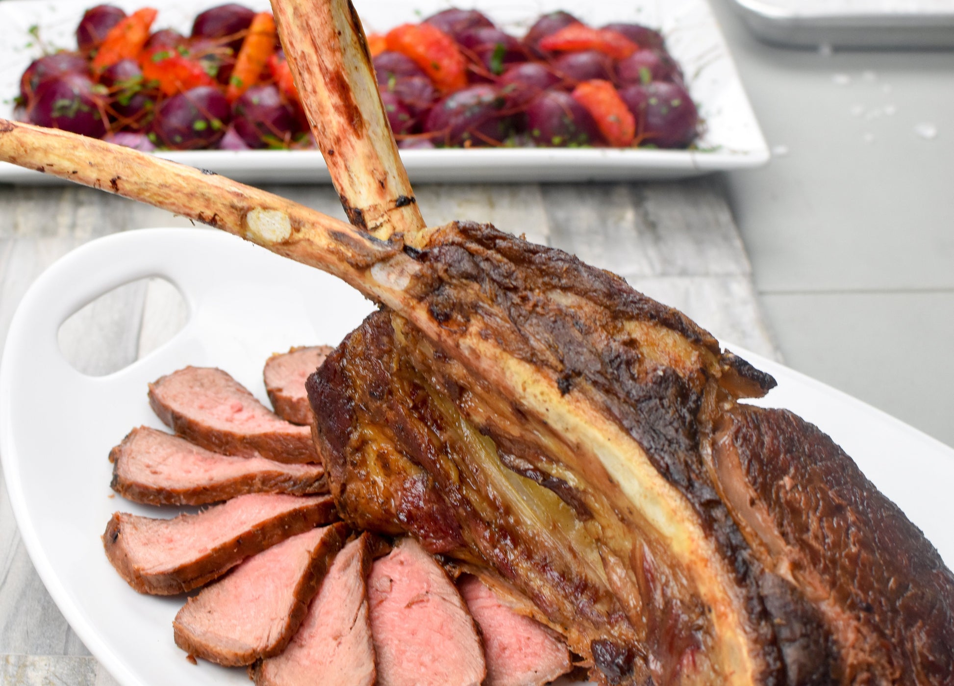 The Patio Daddy-O USDA Prime Dry Aged Prime Tomahawk Chop Box Black Garlic and Truffle-Steak-The Patio Daddy-O-Prince of Scots