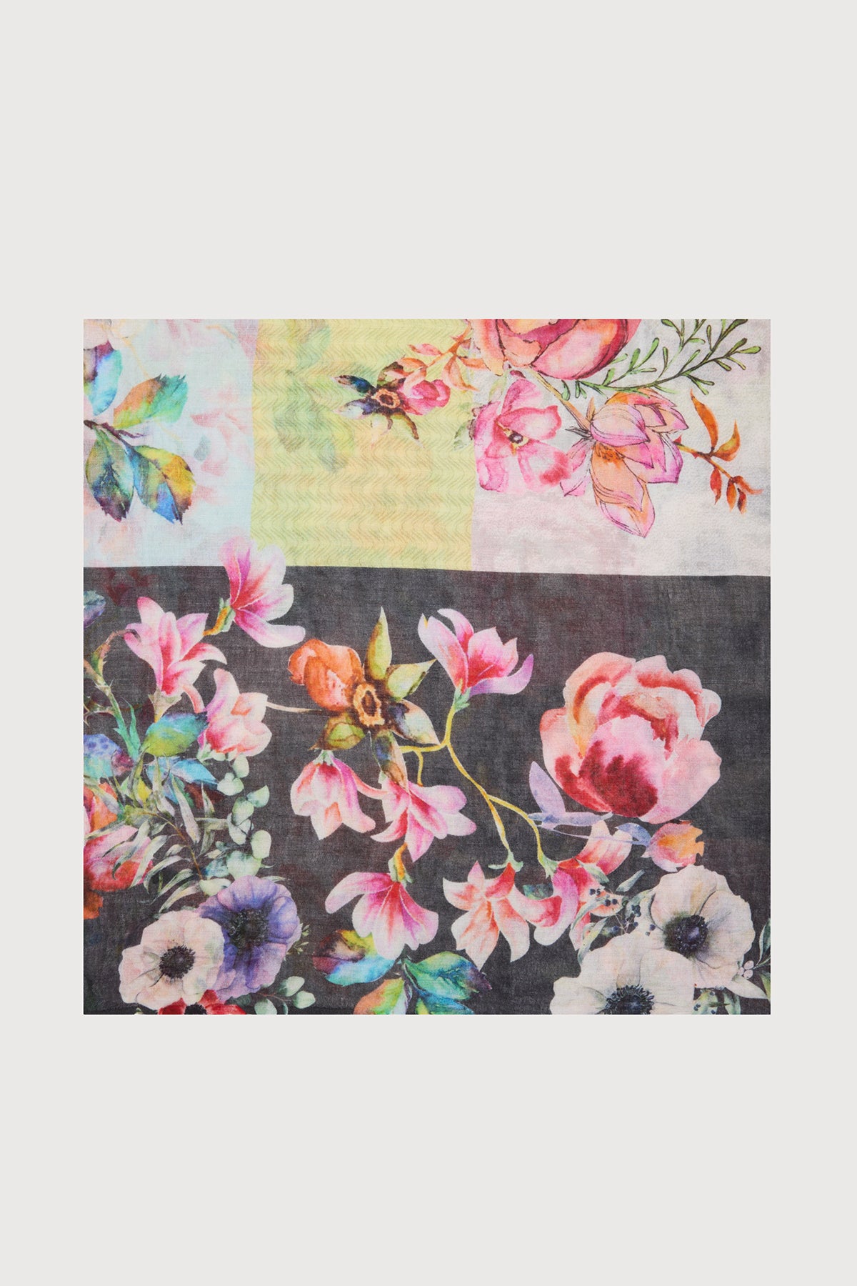 Enchanted Garden Scarf - Light Multi