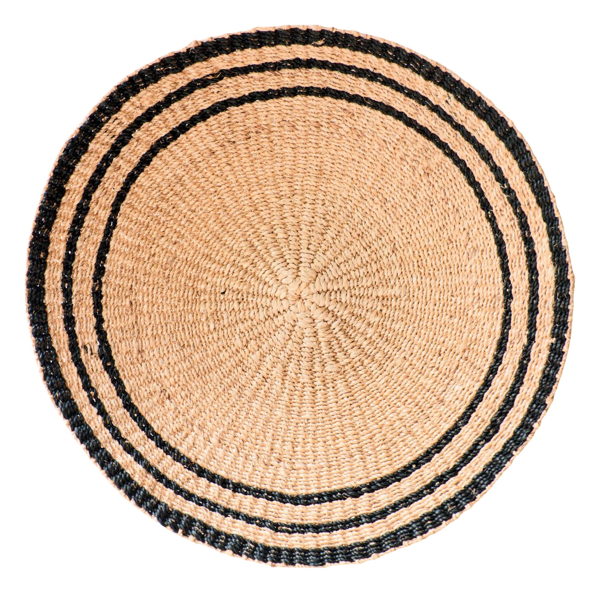 Wall Baskets - Natural + Black Wall Baskets, Large - Woven Wall Baskets | LIKHÂ - LIKHÂ