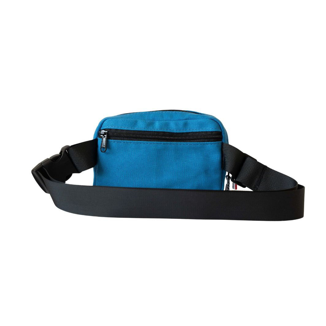 Canvas Crossbody Belt Bag Pouch, The Everywhere Belt Bag #color_zilly-blue