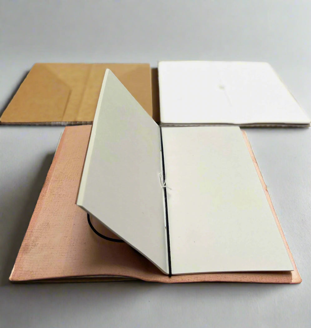 Travel-size leather journal – compact, lightweight, and perfect for on-the-go writing, sketching, and capturing moments wherever you roam