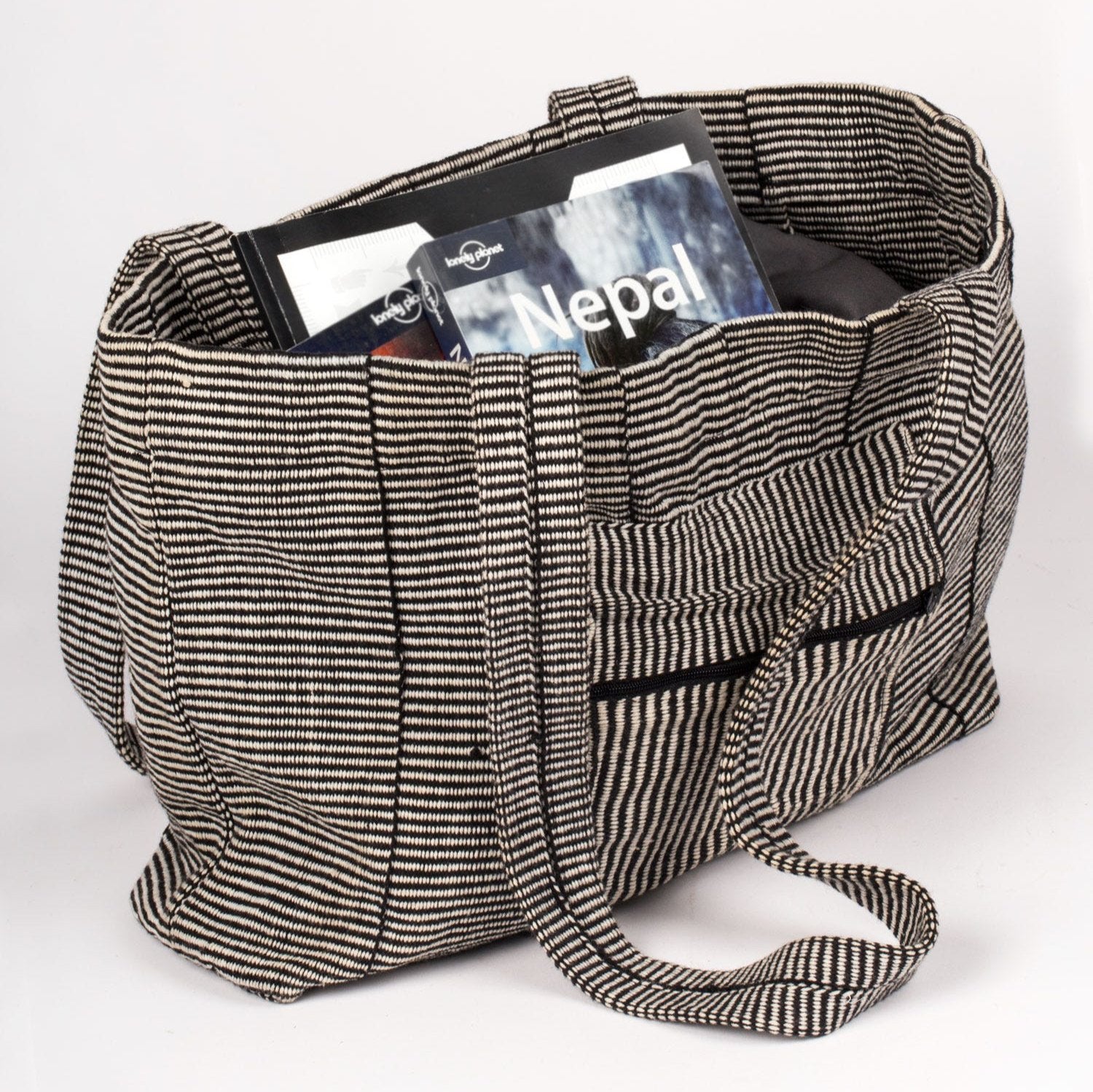 Cotton Weave Tote to Go - Thumbnail 5