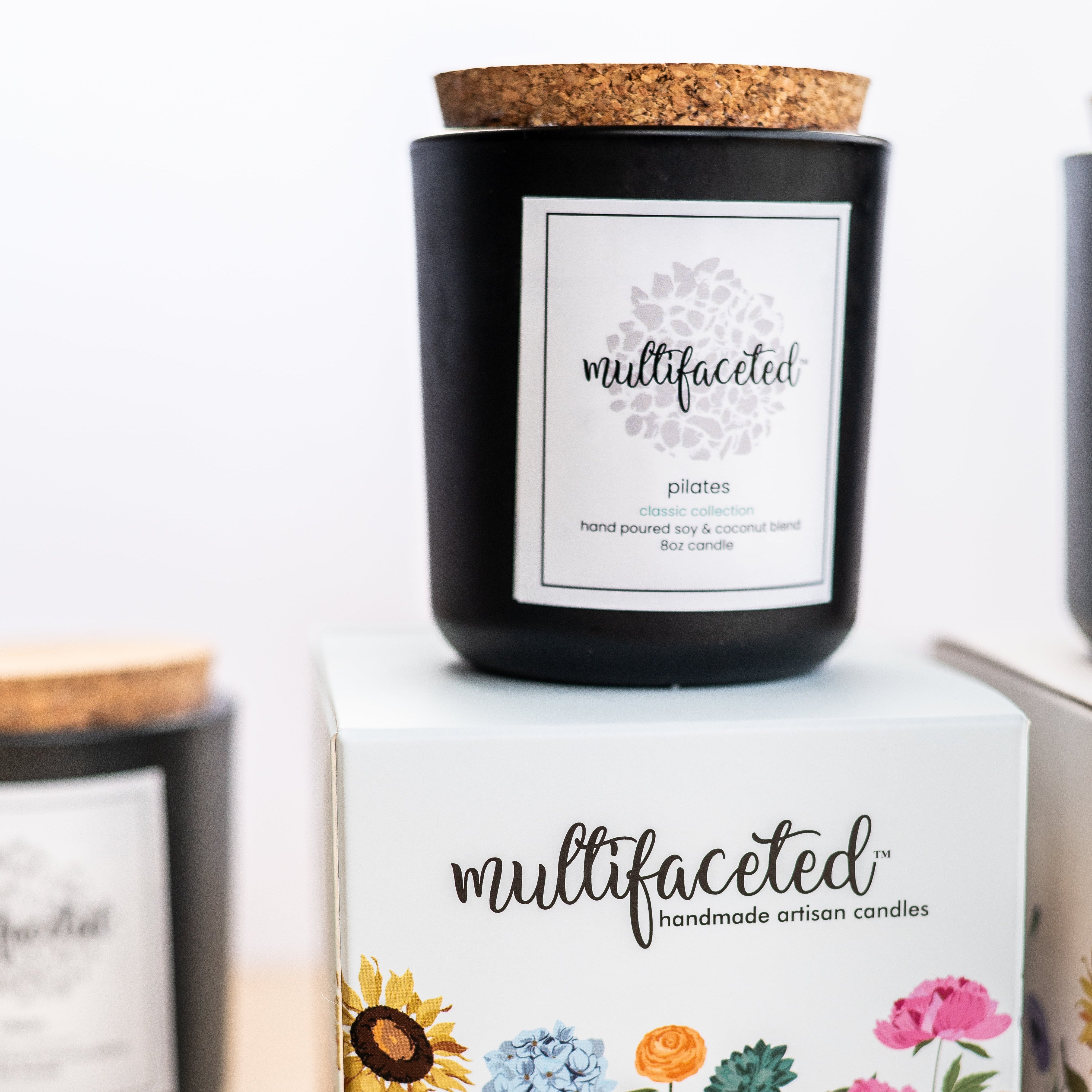 Bohemian Christmas Scent Candle - Eco-Friendly 8 oz.