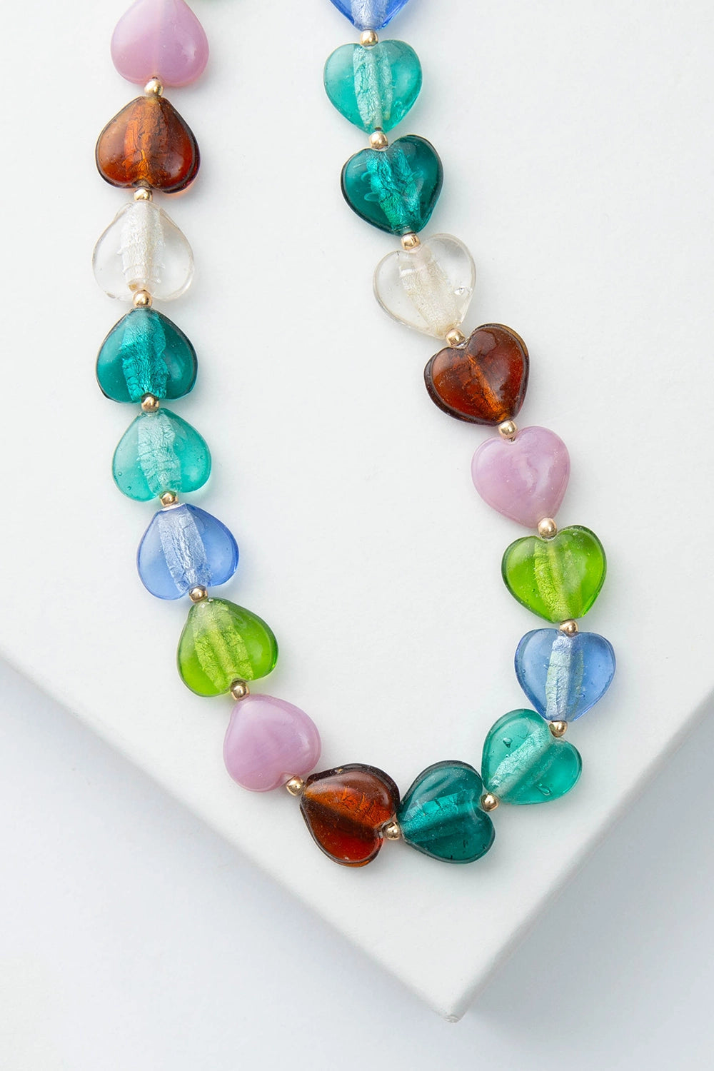 Lampwork Heart Necklace
