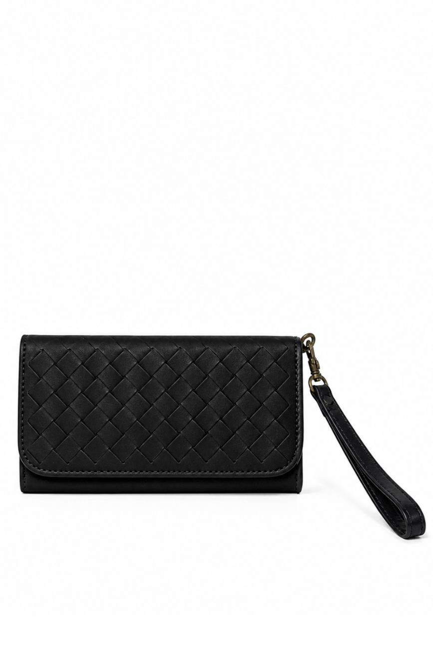 Woven Wristlet Wallet