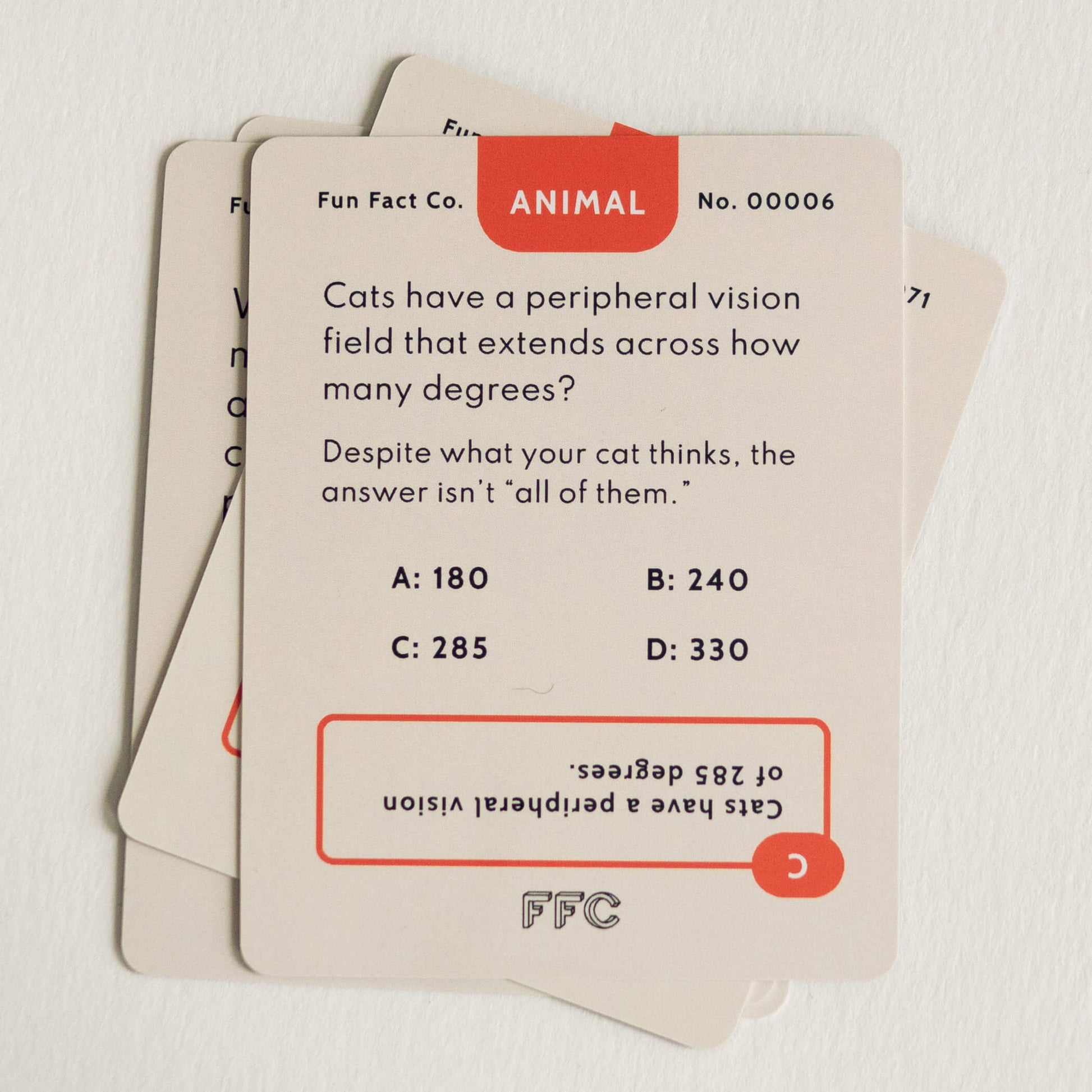 Fun Fact Trivia Deck Card Game - quotes - Fun Fact Co.