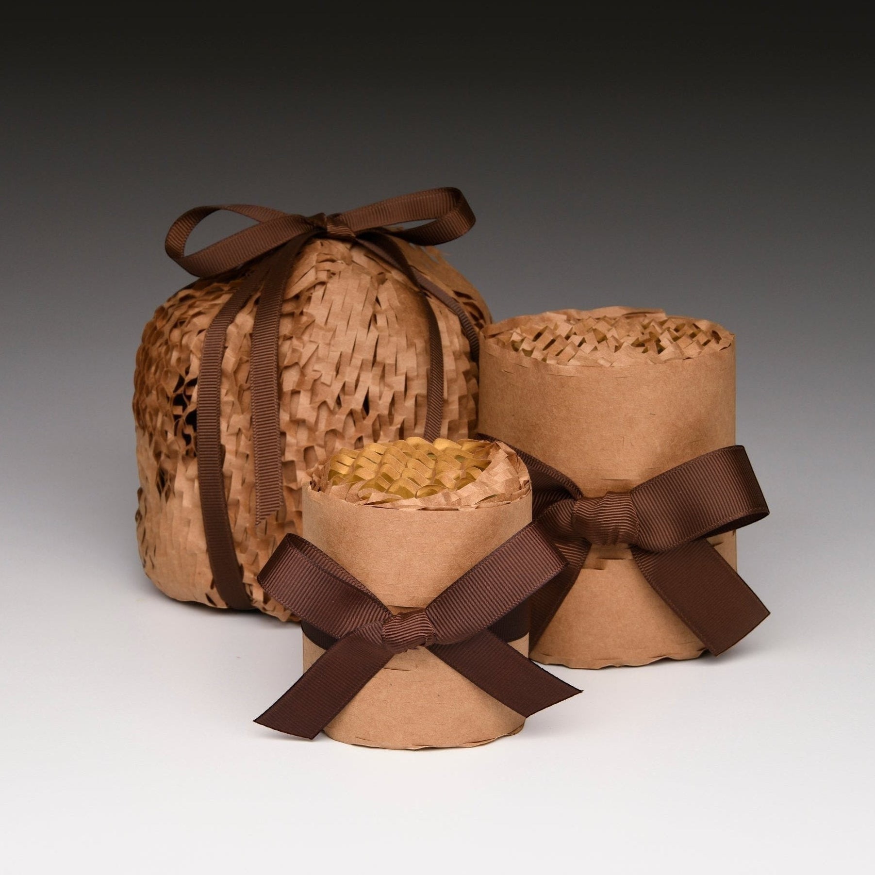 gift wrapped candles all sizes