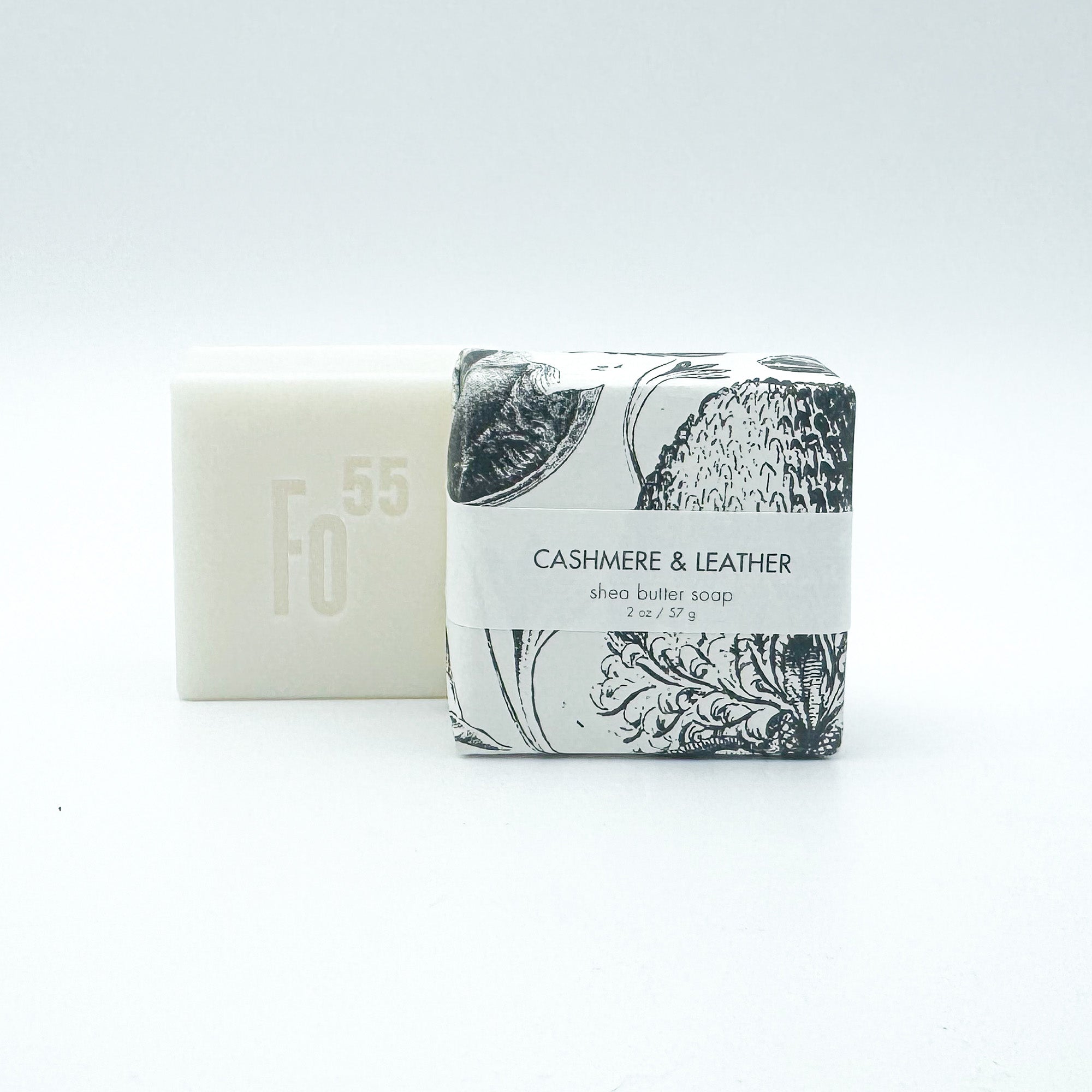 Cashmere & Leather - Petite Shea Butter Soap
