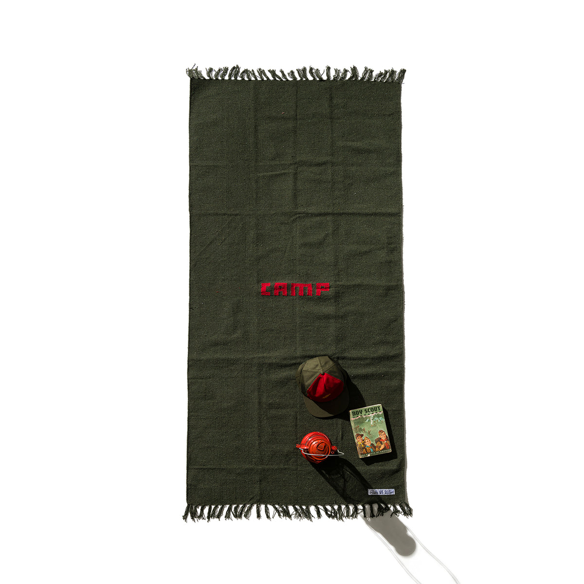 Handloomed Recycle Yarn Camp Rug 1