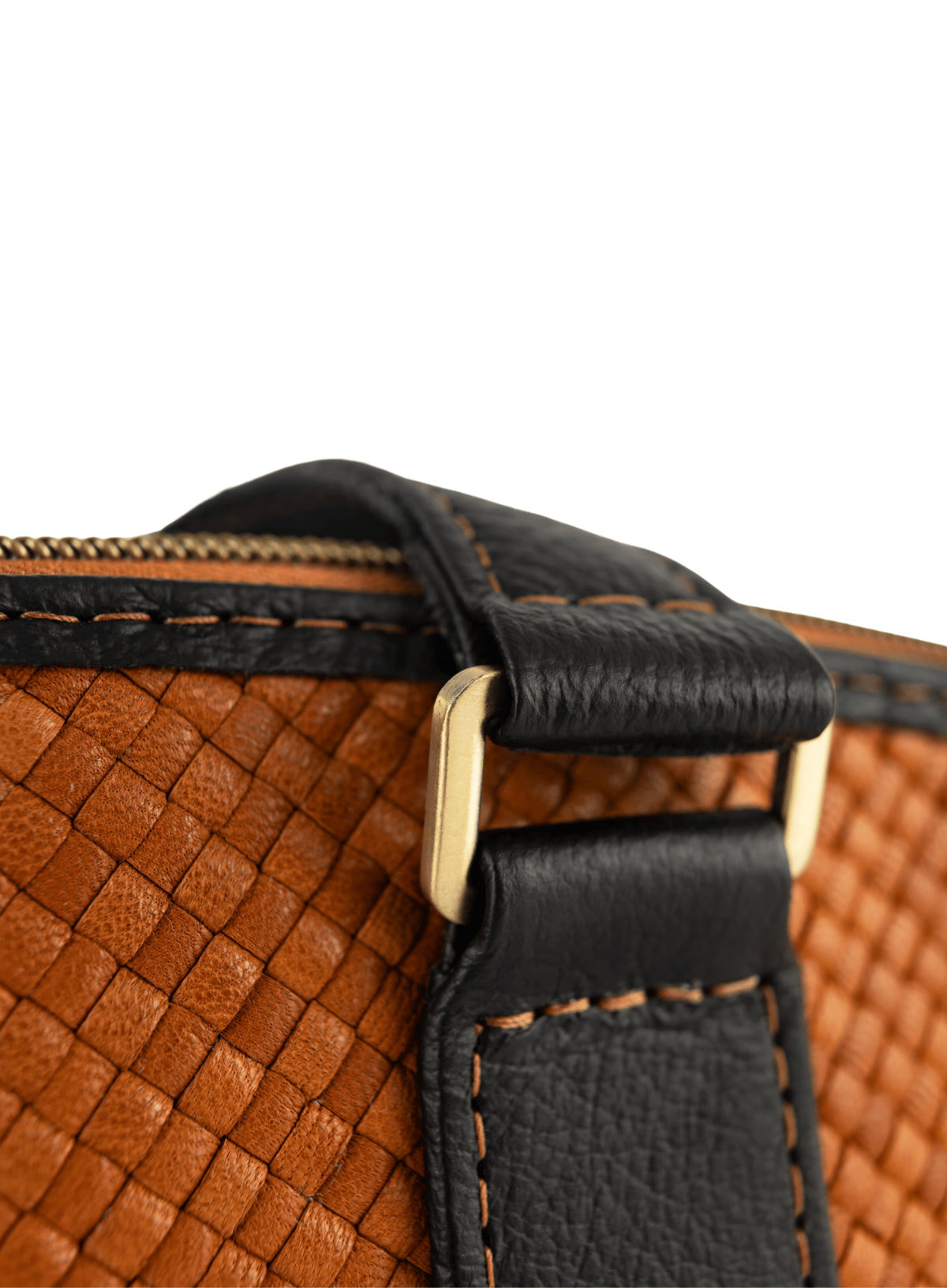 satchel bowler bag from the spring collection - close up view.